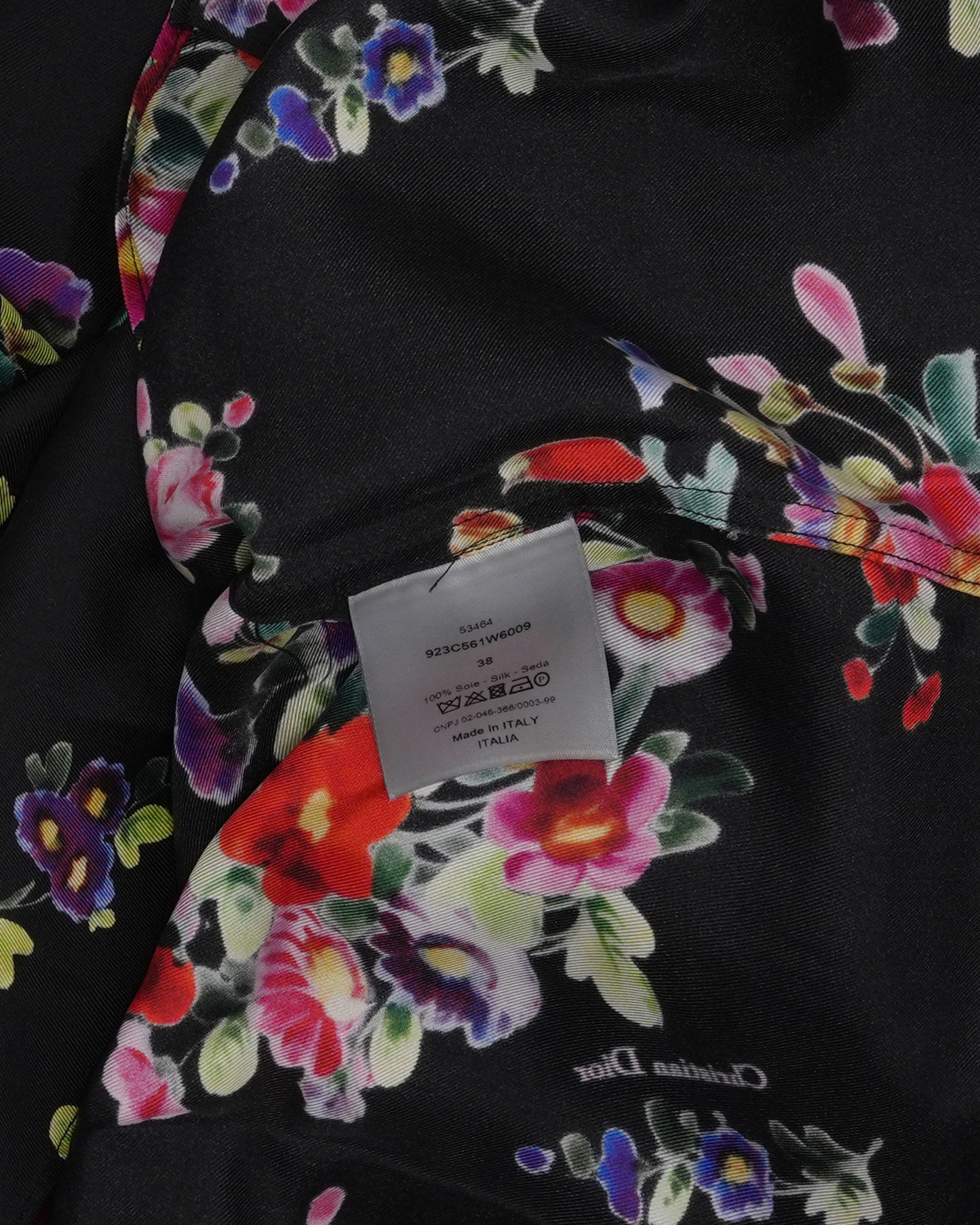 Floral Silk Shirt