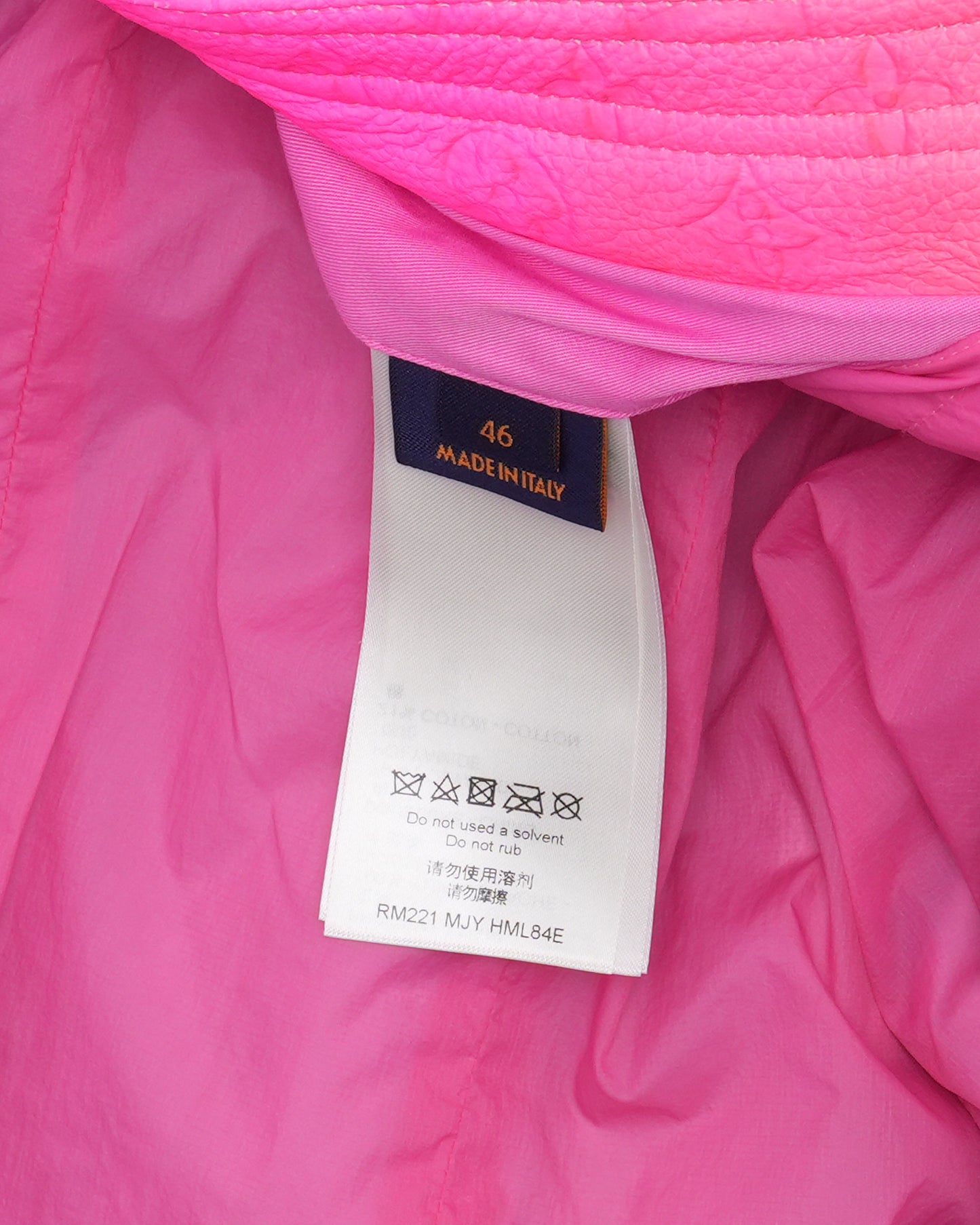 Illusion Monogram Leather Jacket