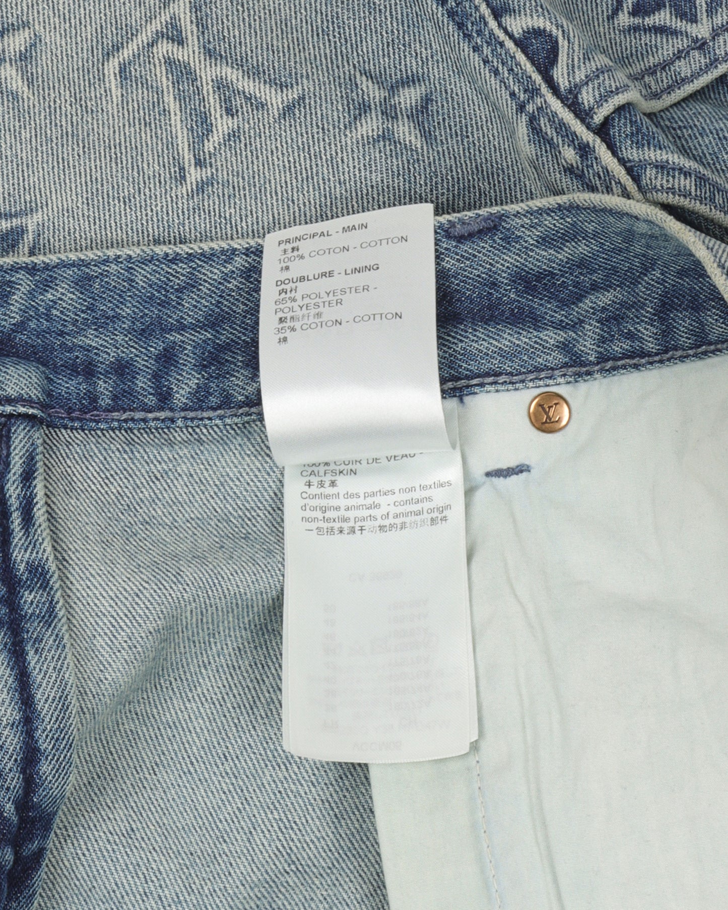 Monogram Carpenter Jean Shorts