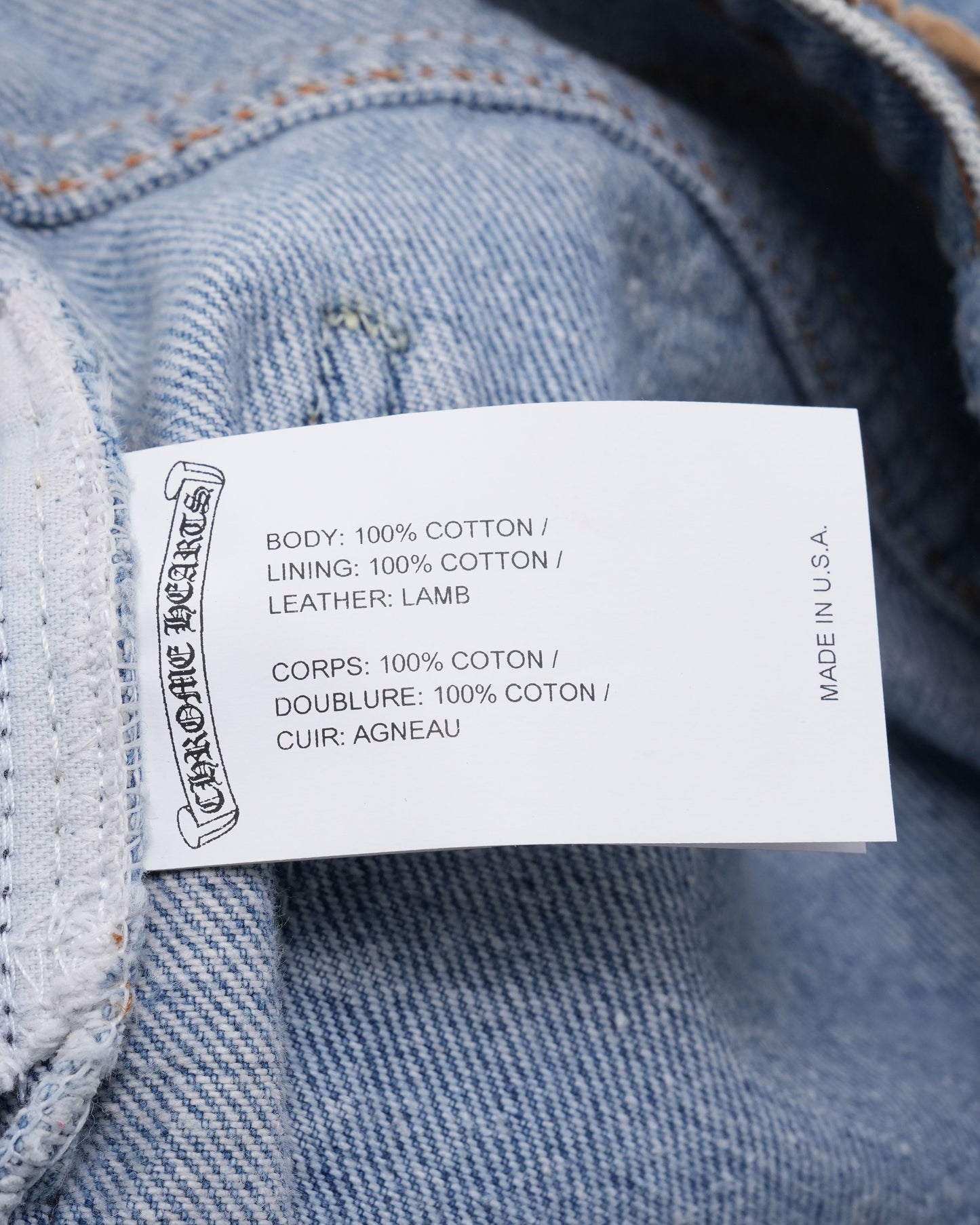 Levi's Cross Patch Denim Skirt