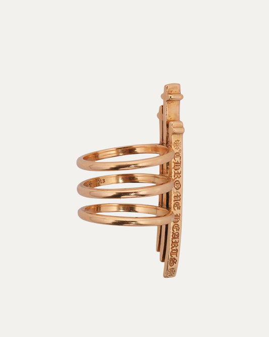 Gold and Diamond 3RS Ring