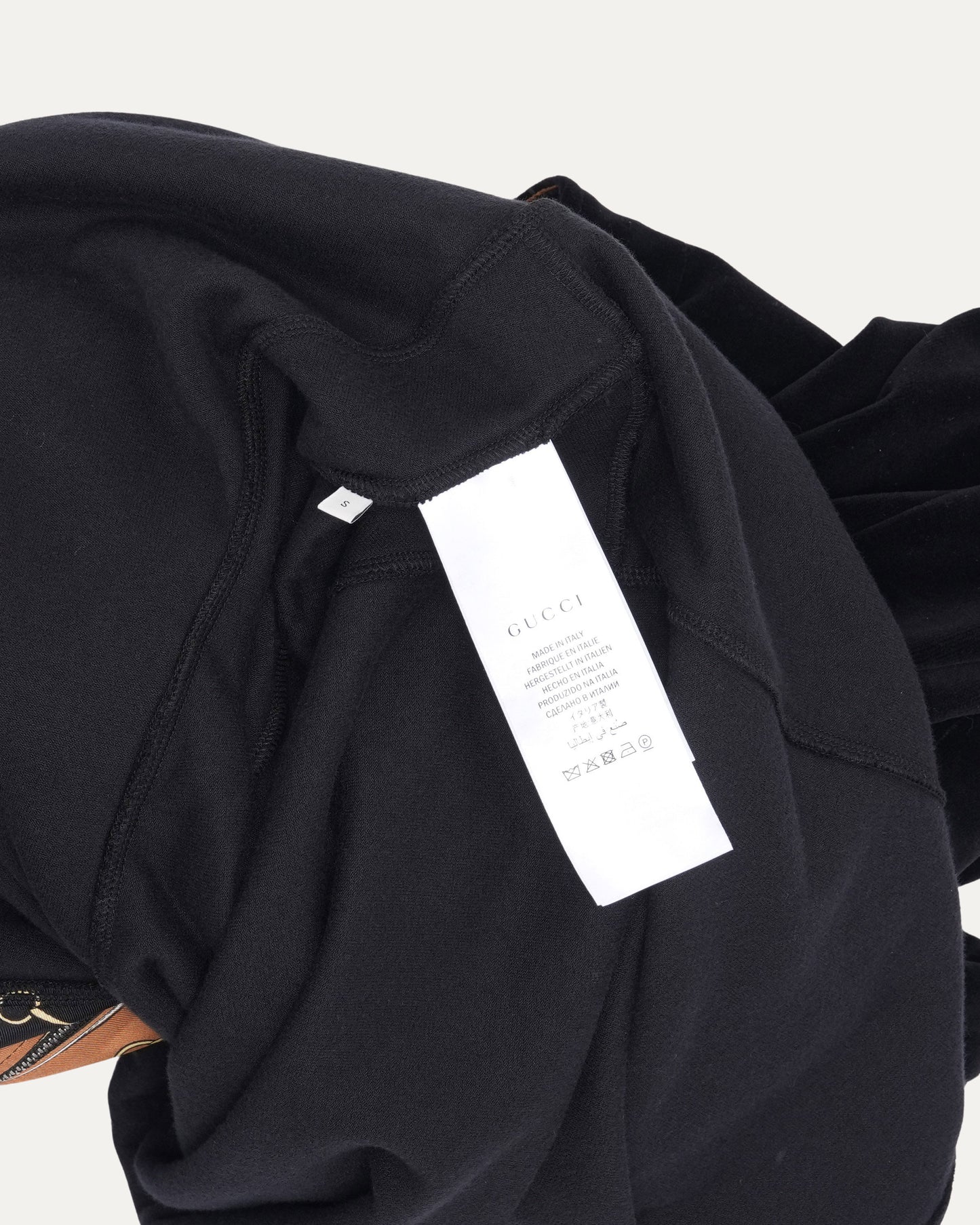 Velour Quarter Zip Hoodie