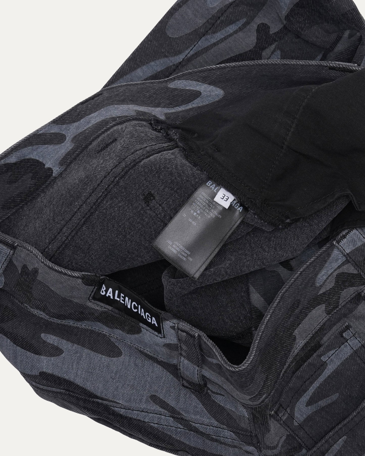 Camouflage Jeans Shorts
