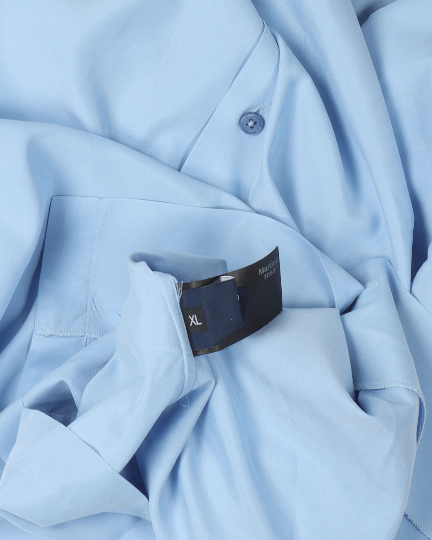 Rib Collar Short Sleeve Shirt