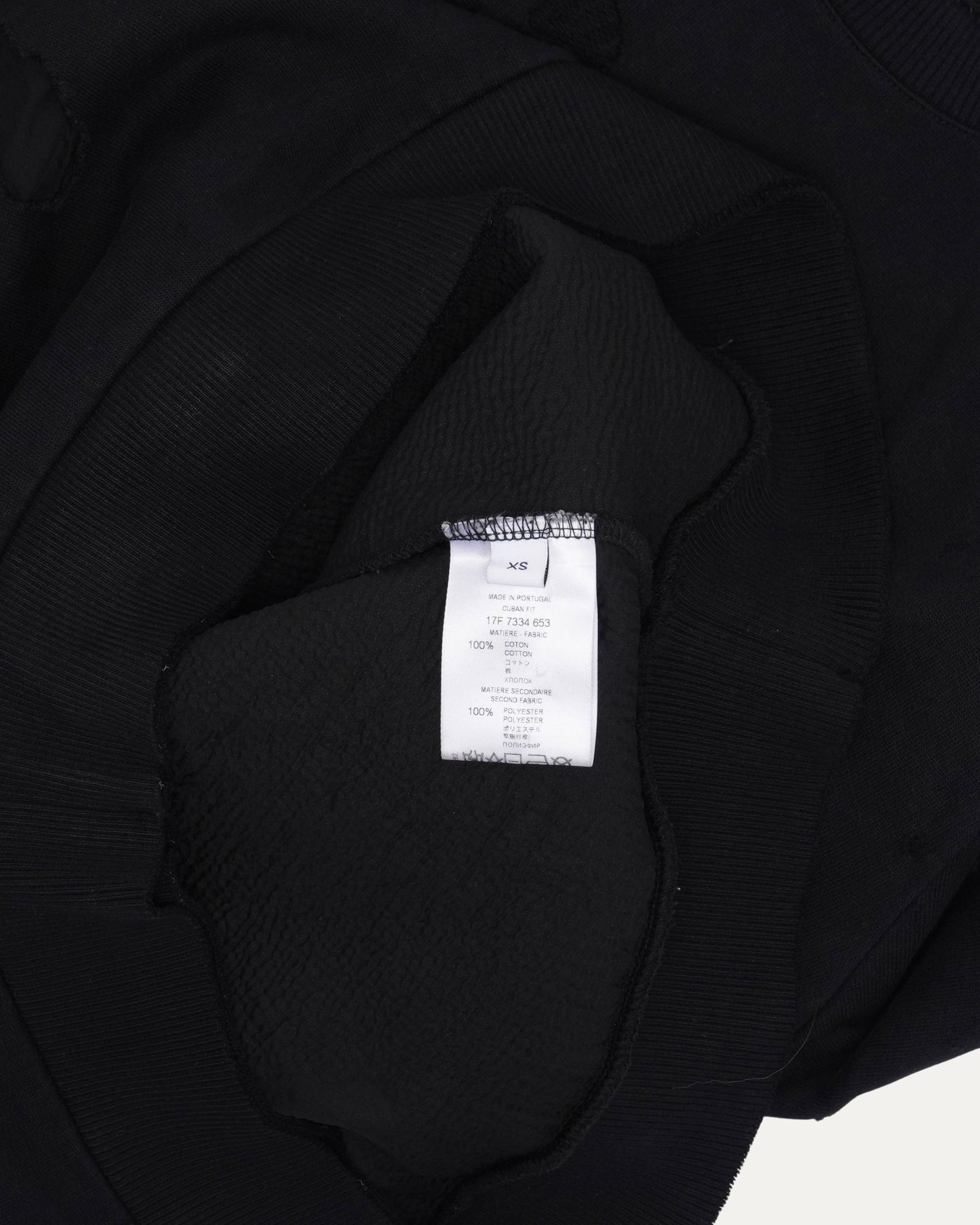 Distressed Logo Crewneck Sweatshirt