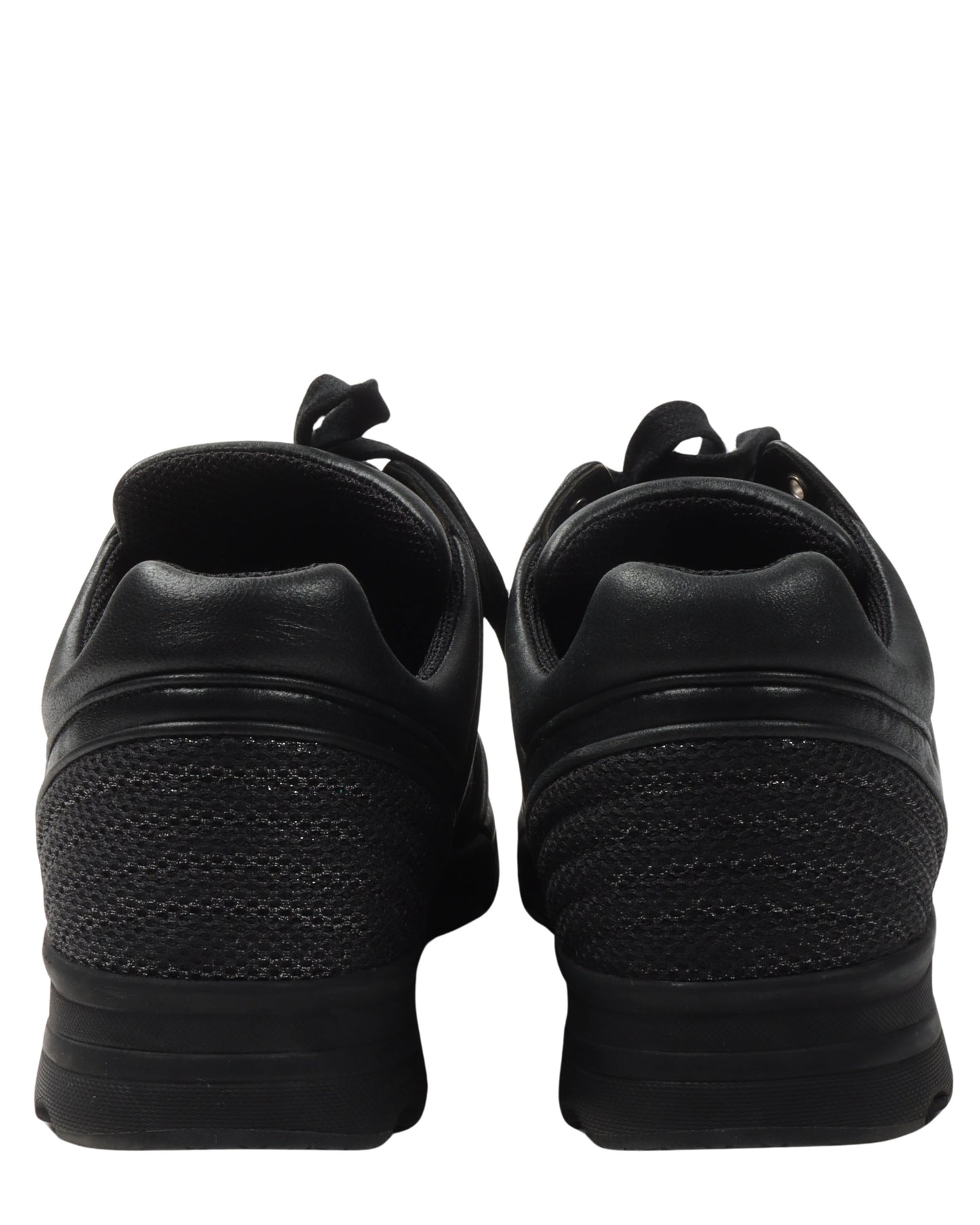 Leather and Tweed CC Low Top Sneaker