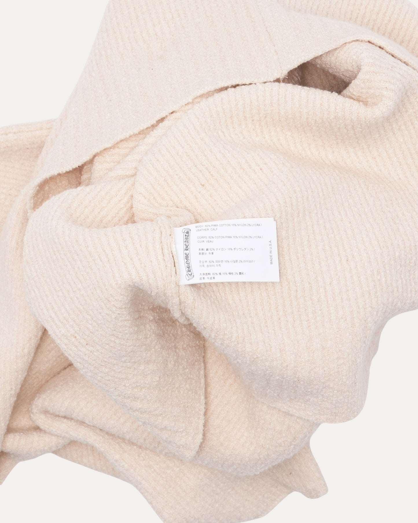 Cross Patch Hooded Sweater