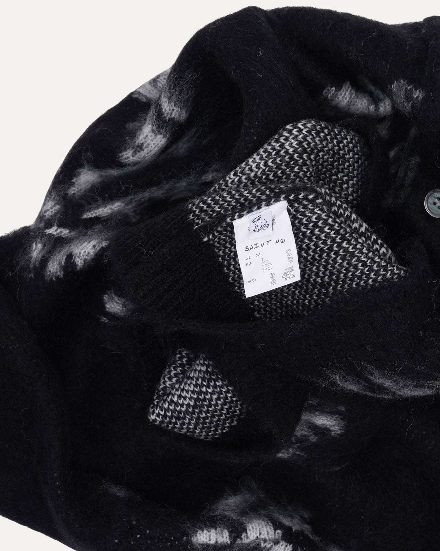 Denim Tears Mohair Blend Cardigan