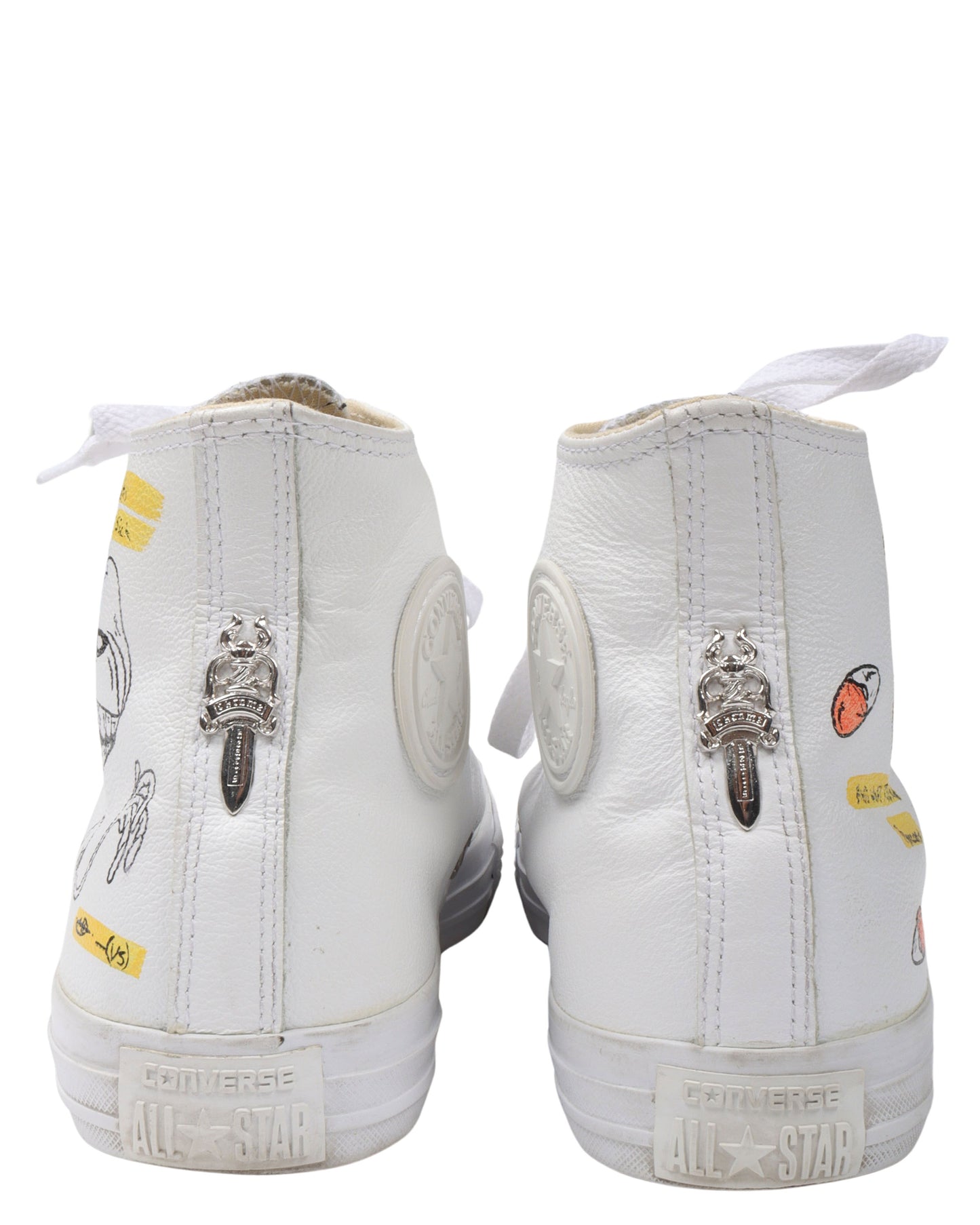 Matty Boy Hand Painted Leather Chuck Taylor Converse