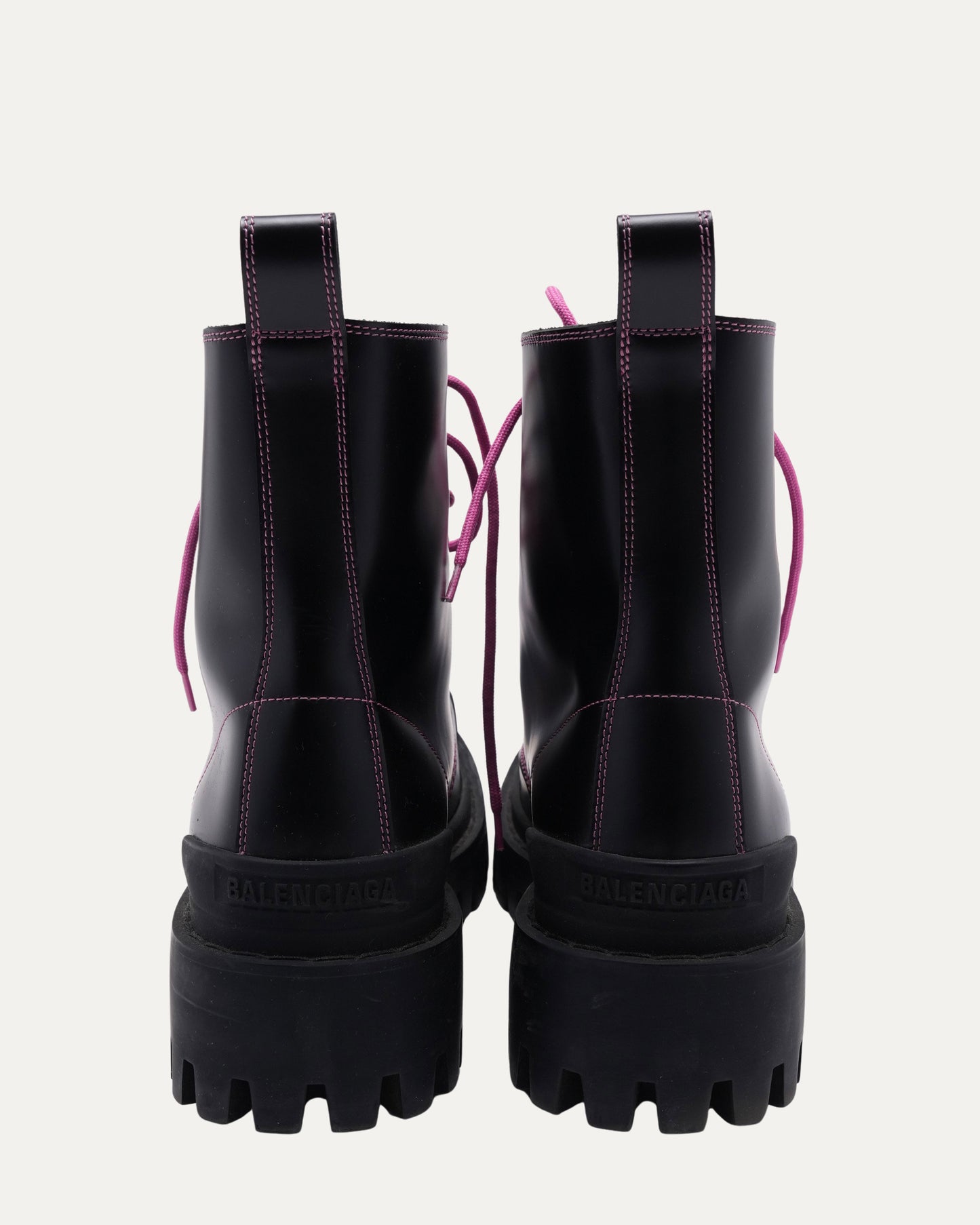 Leather Strike Boots