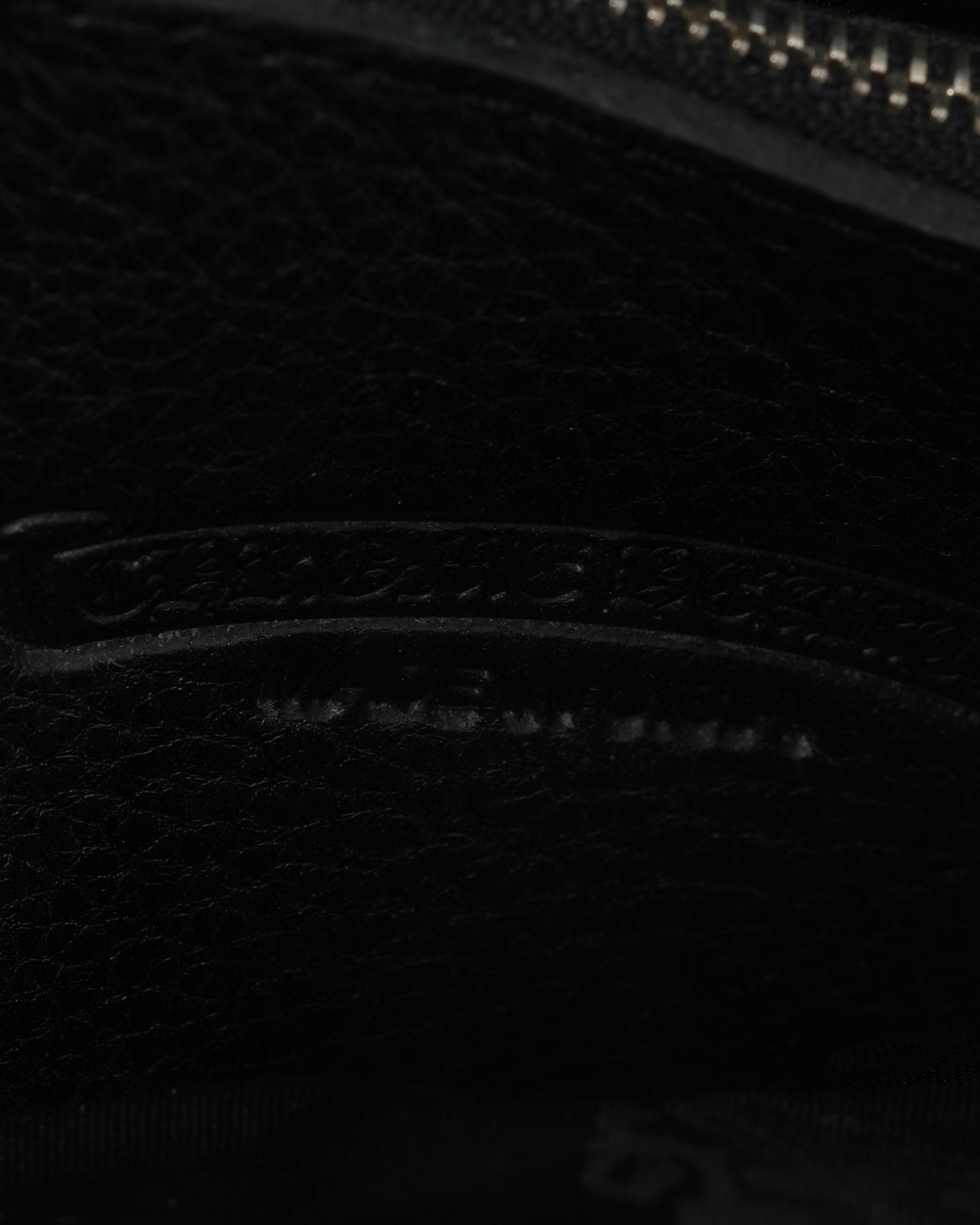 Cross Patch Zip Wallet