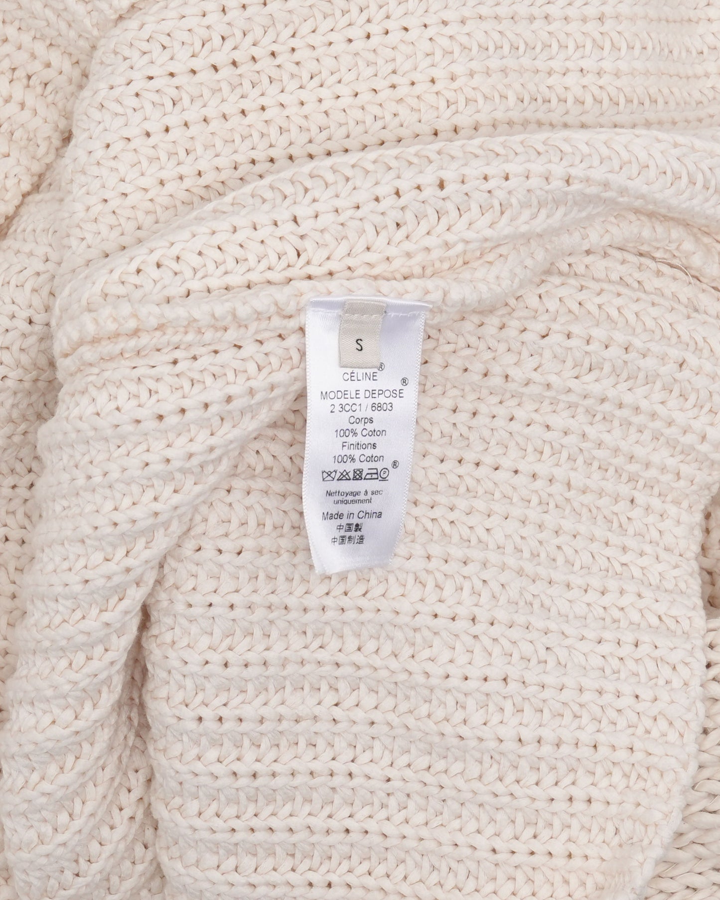 Contrast Collar Fisherman Sweater