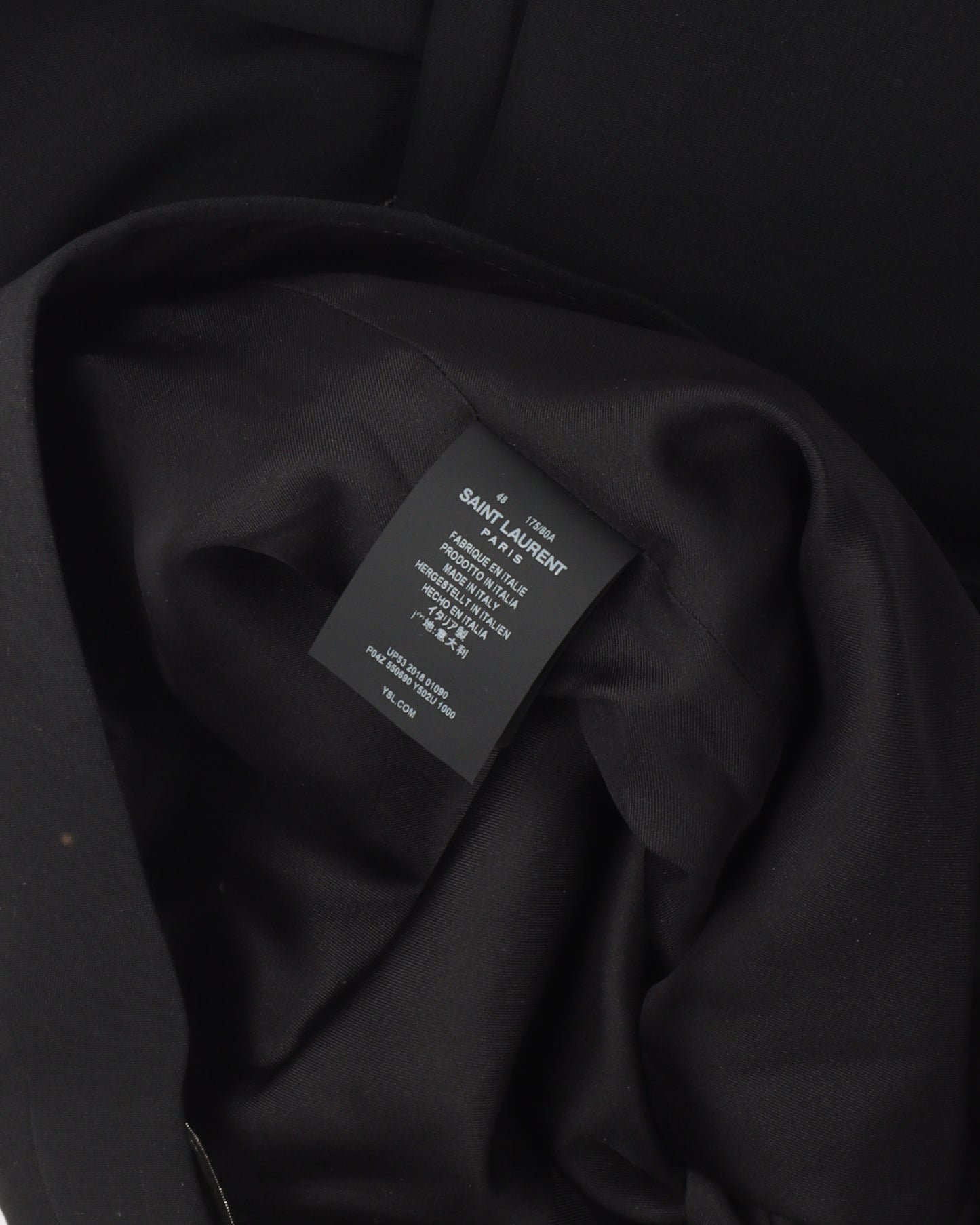 Pleated Embellished Side-Stripe Slacks