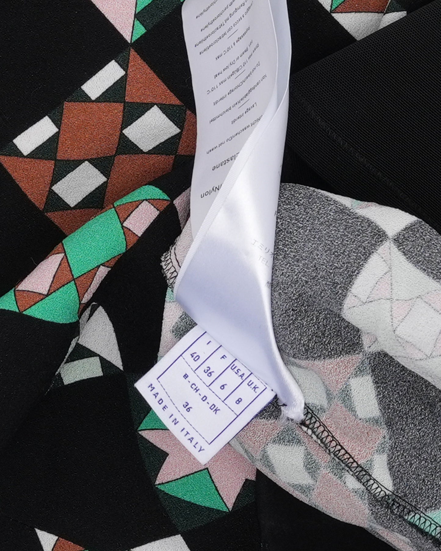 Geometric Print Dress