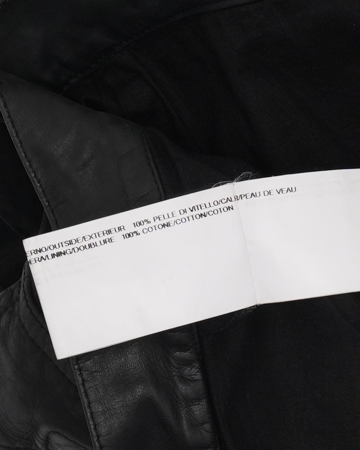 Leather Memphis Jeans
