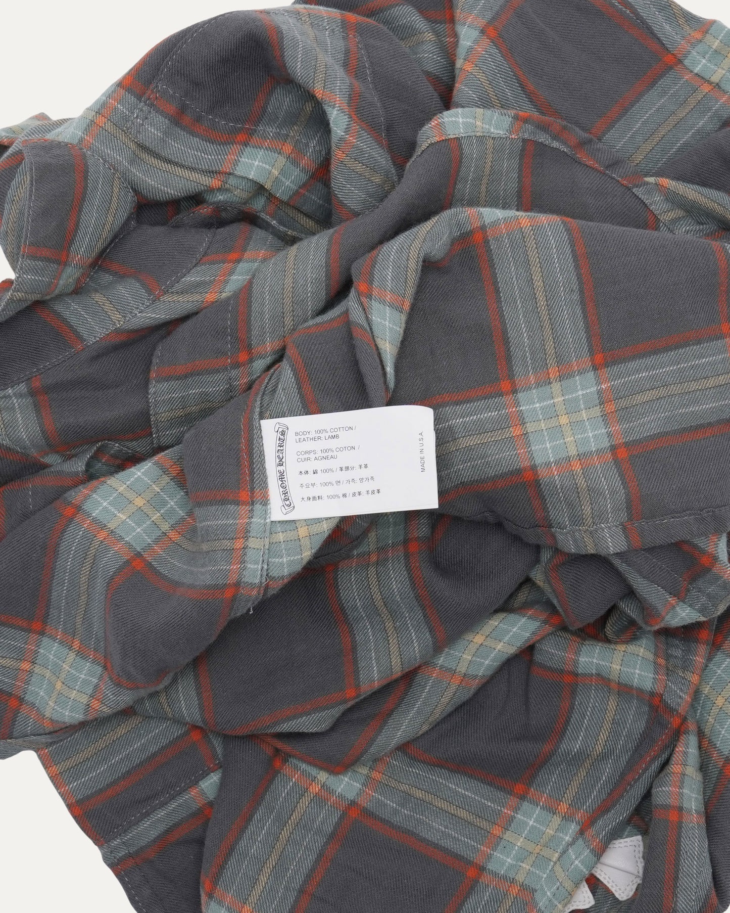 Cross Patch Flannel Shirt