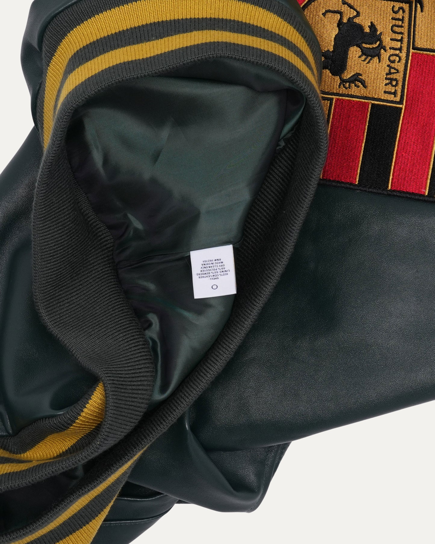 Porsche 993 Turbo Leather Club Jacket