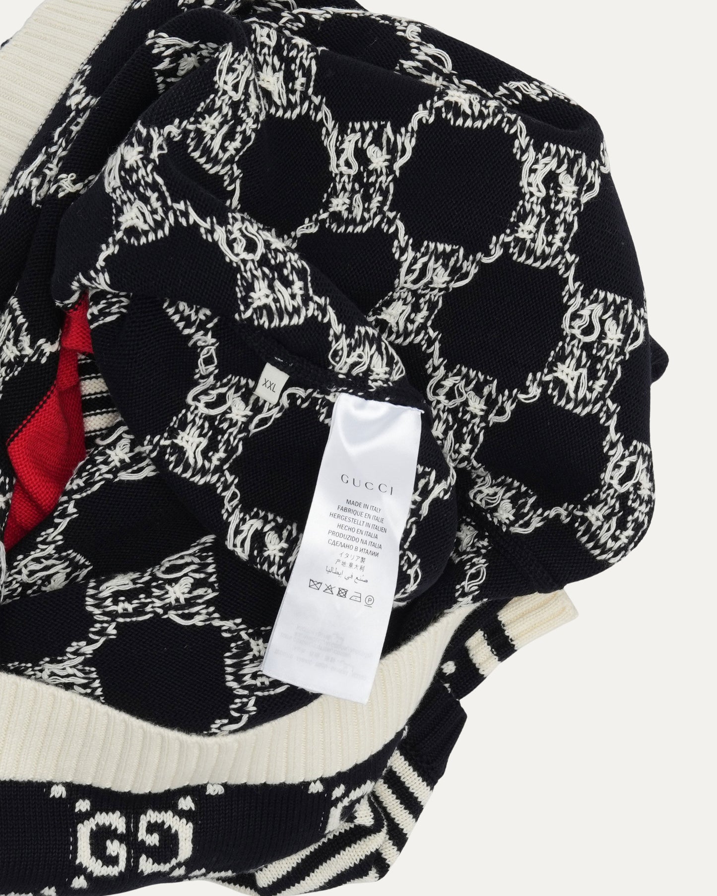 Striped Monogram Sweater