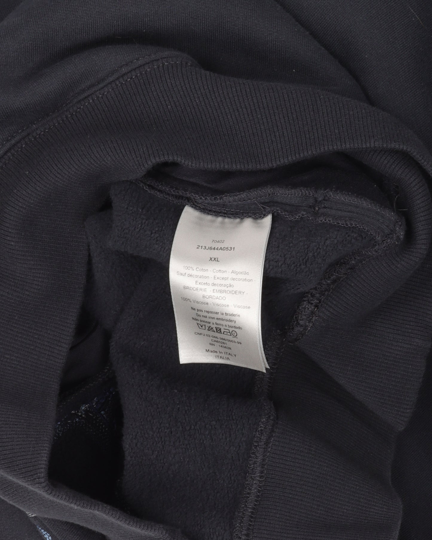 Tiger Embroidered Hoodie