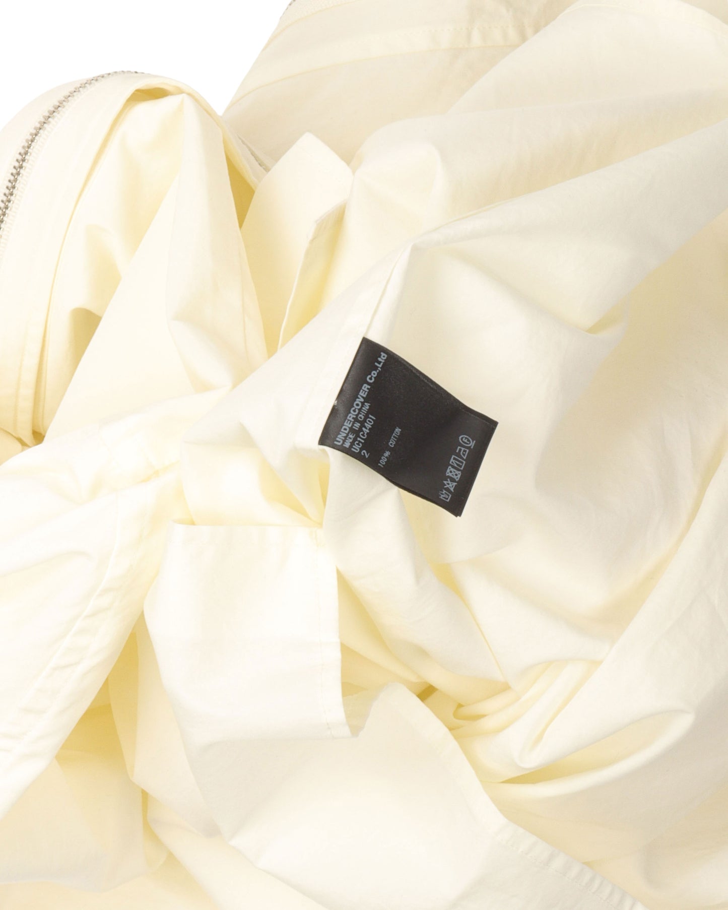 Cotton Zipper Detail Shirt