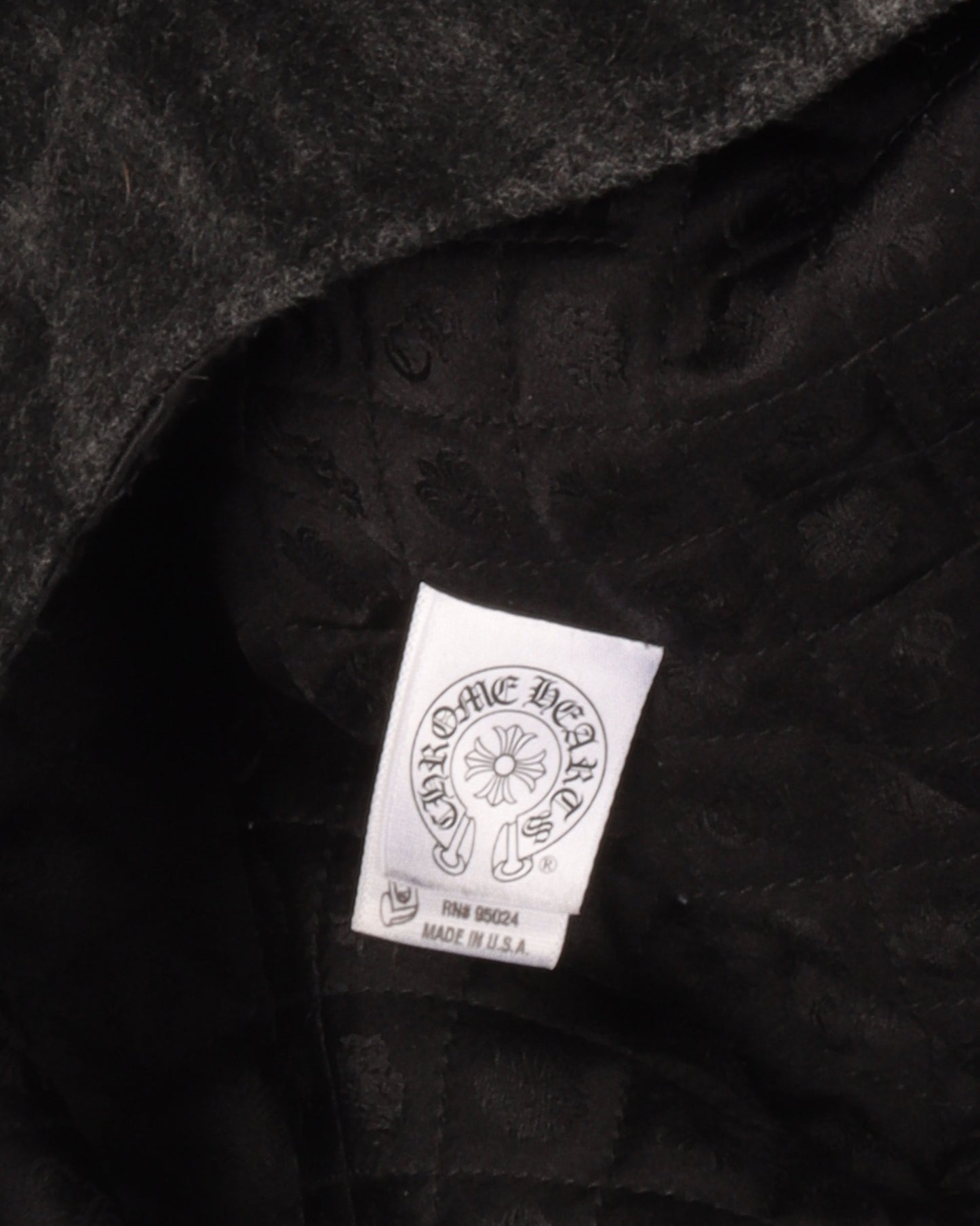 Cross Patch Padded Wool Flannel Shirt