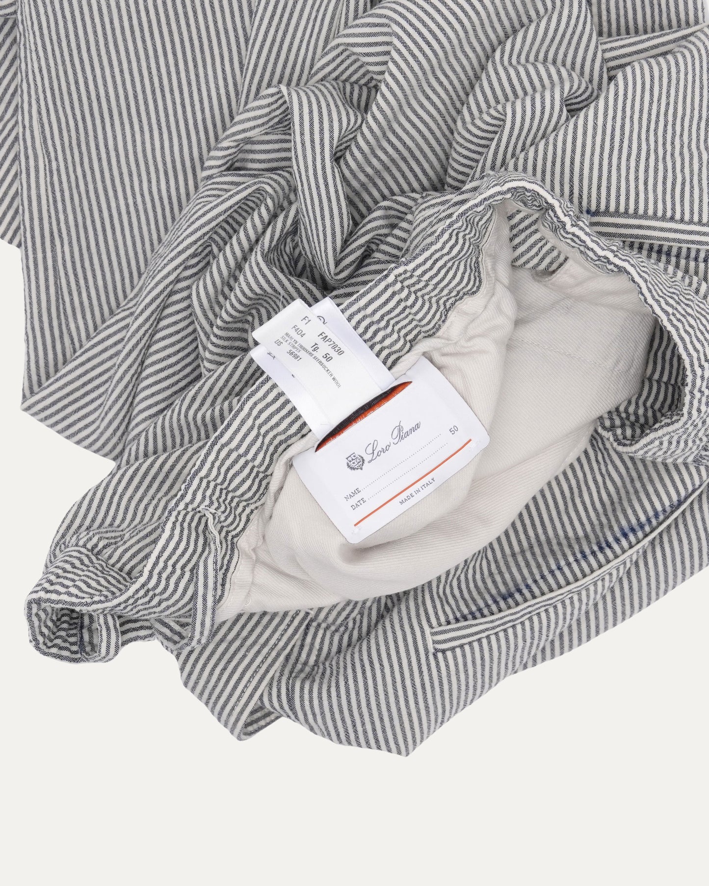 Hickory Stripe Easy Pants