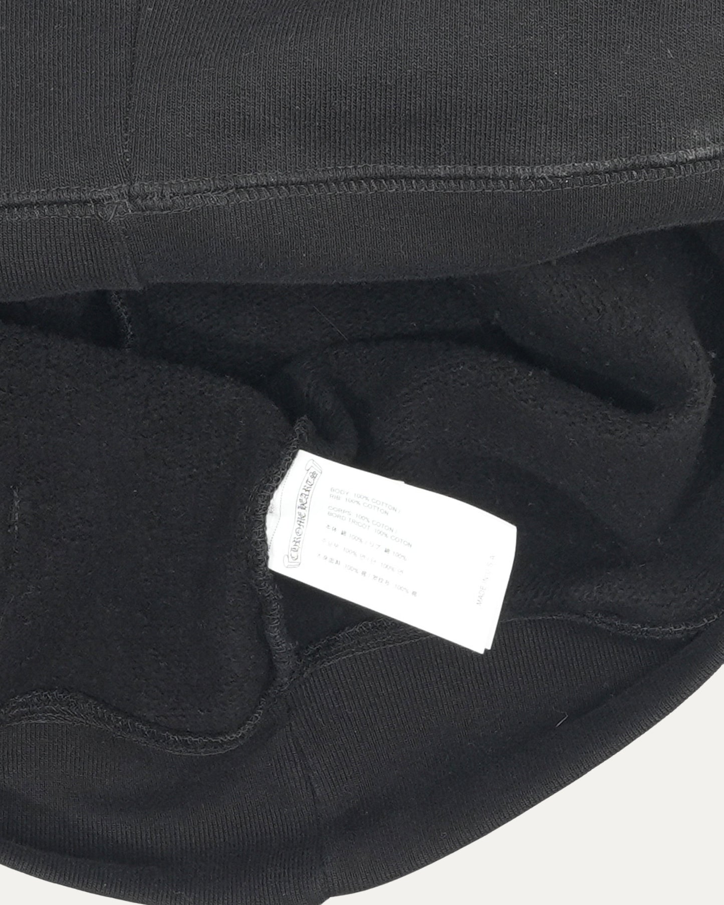 Embroidered Quarter Zip Sweatshirt