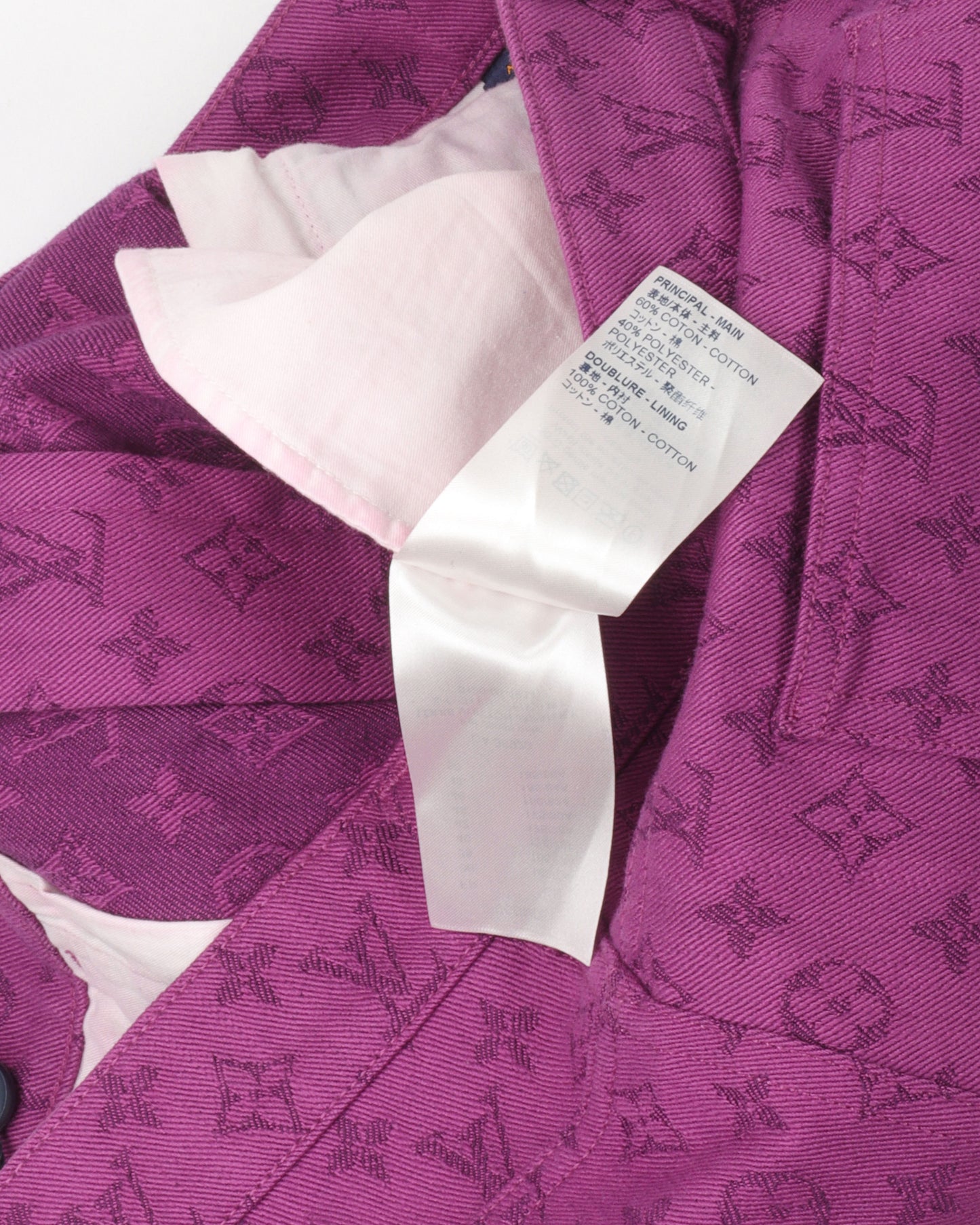 Monogram Slim Fit Jeans