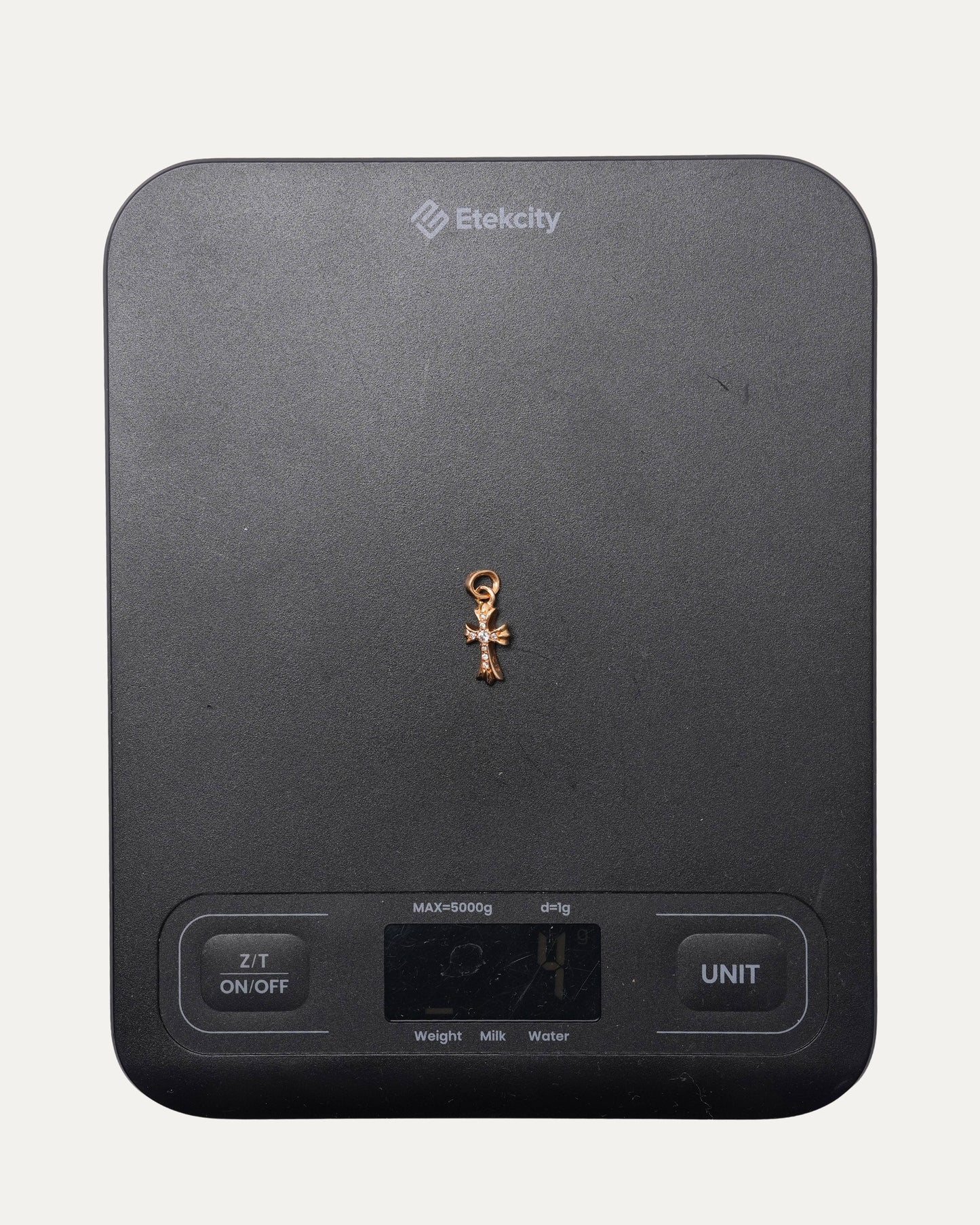 Gold Diamond Baby Fat Pendant