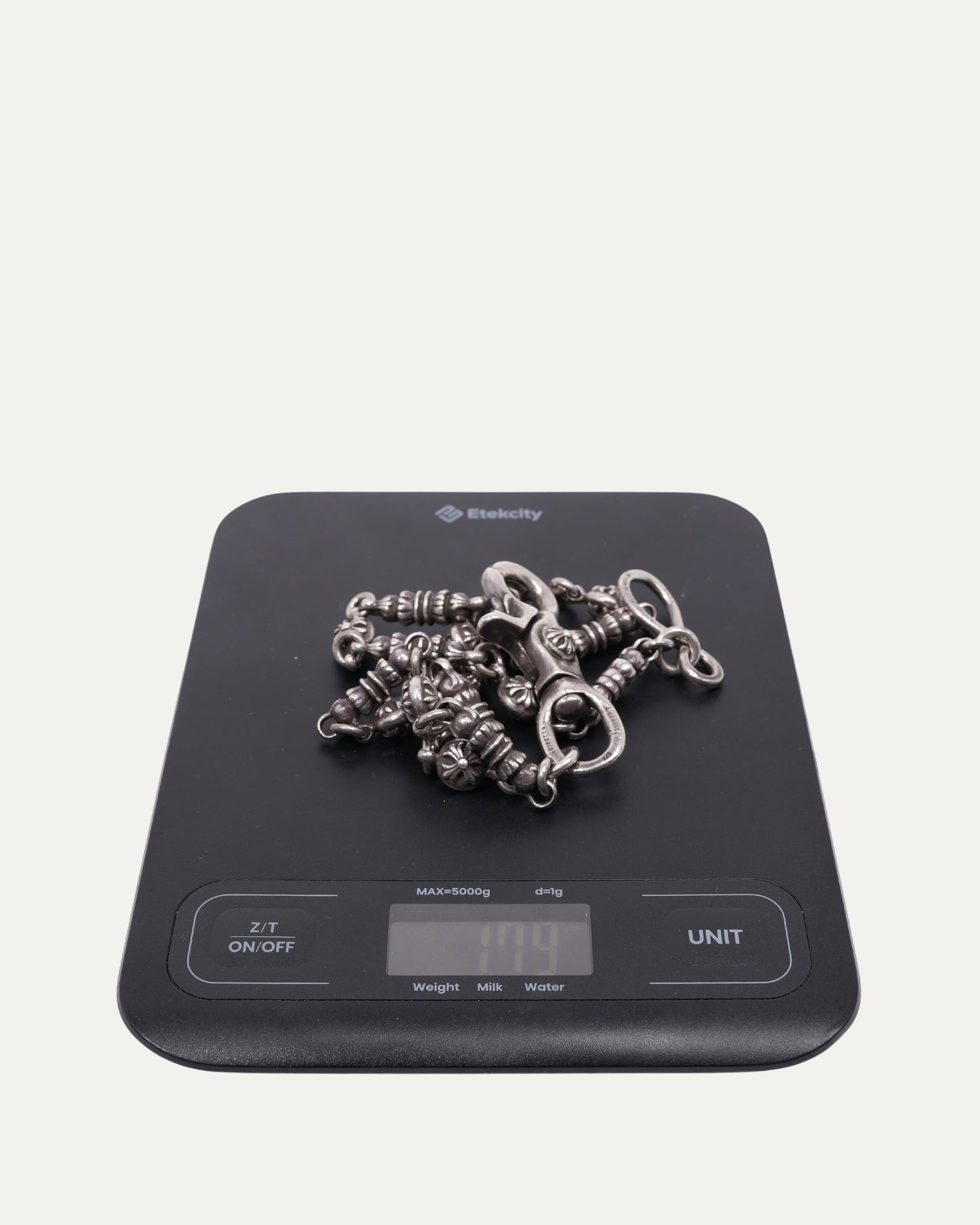 Plus Ball and Barrel Wallet Chain