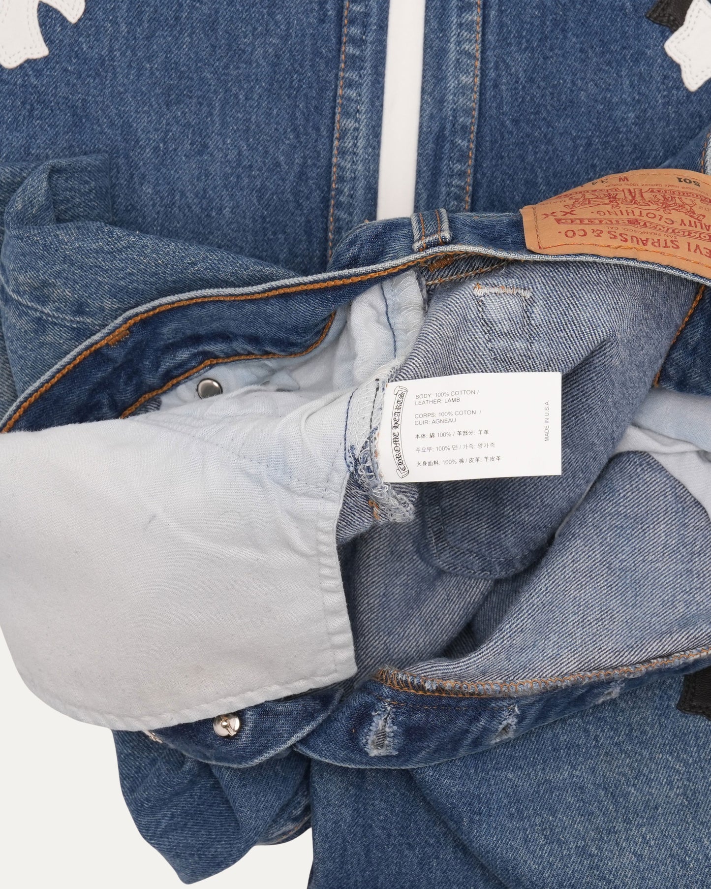 Levi's Cross Patch 501 Jeans