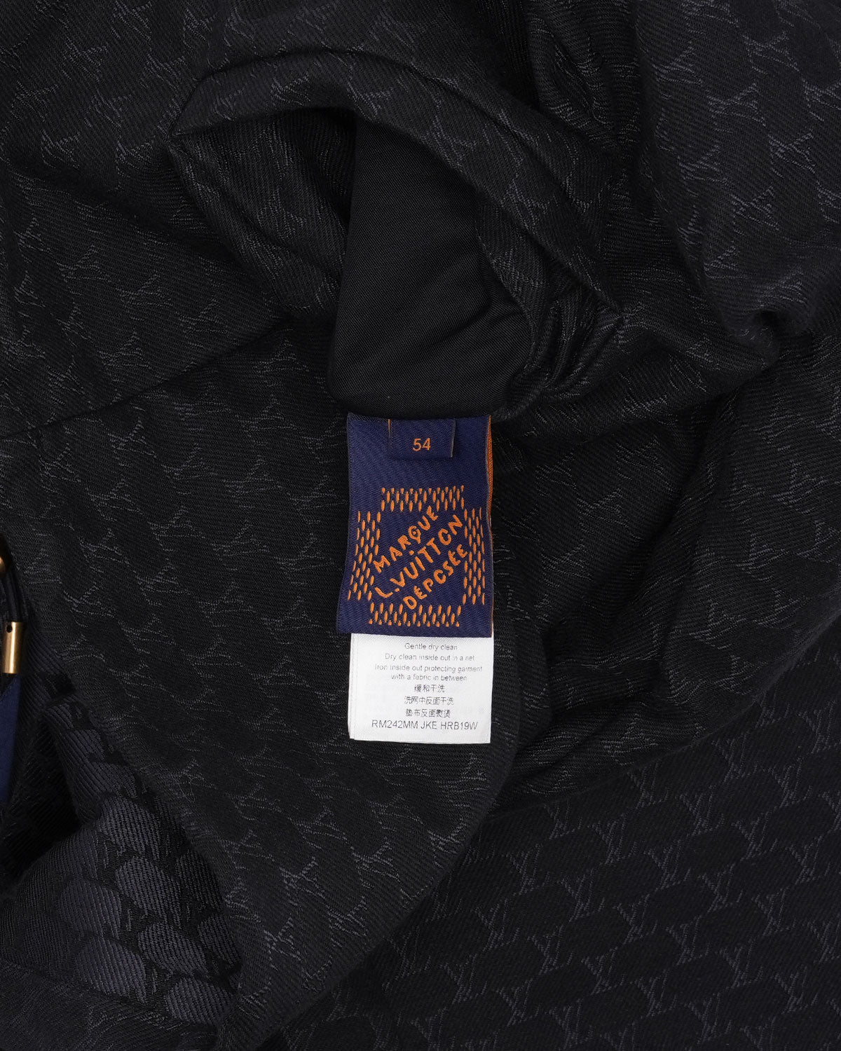 Cotton Blend Monogram Blouson