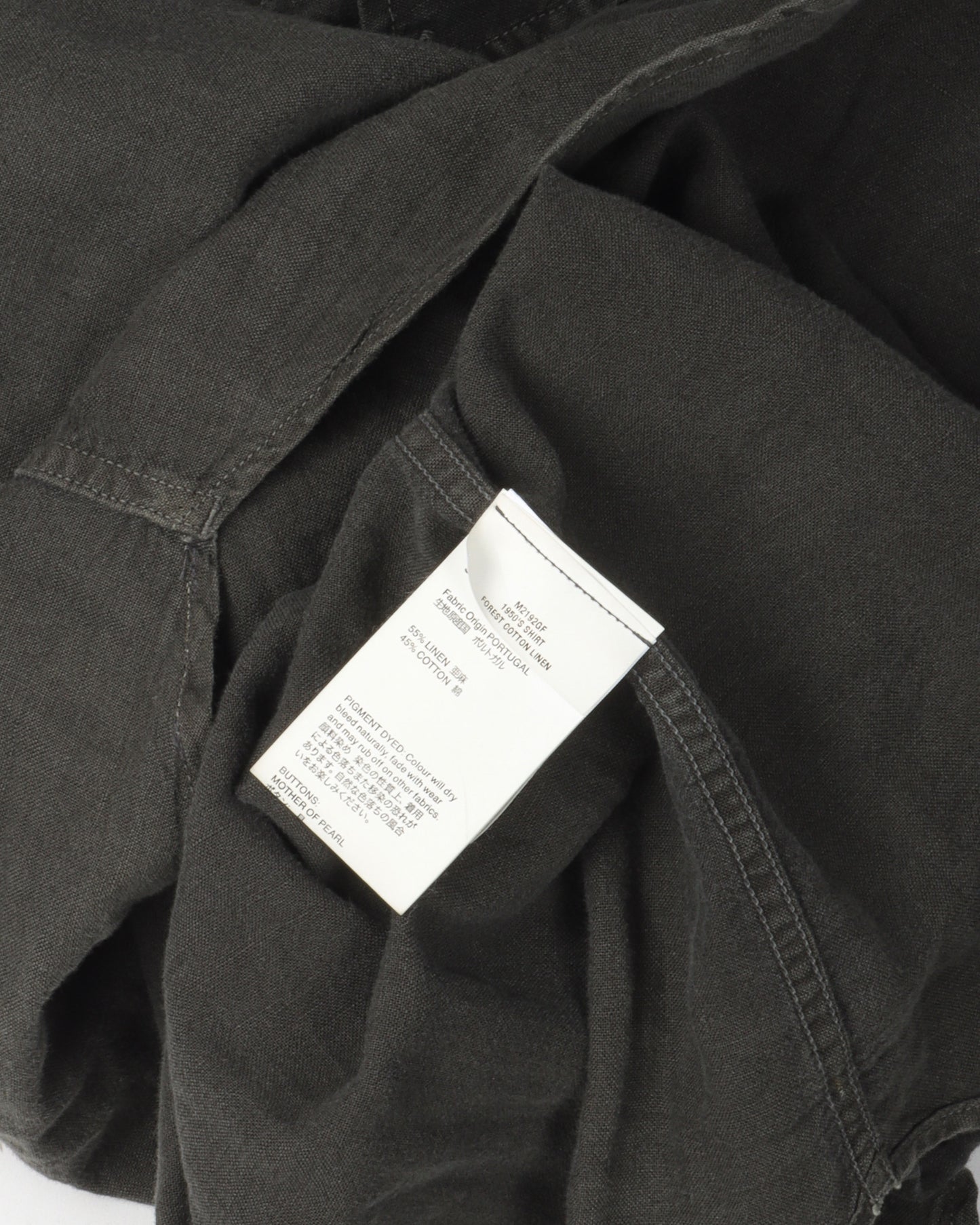 Linen Blend Pocket Shirt