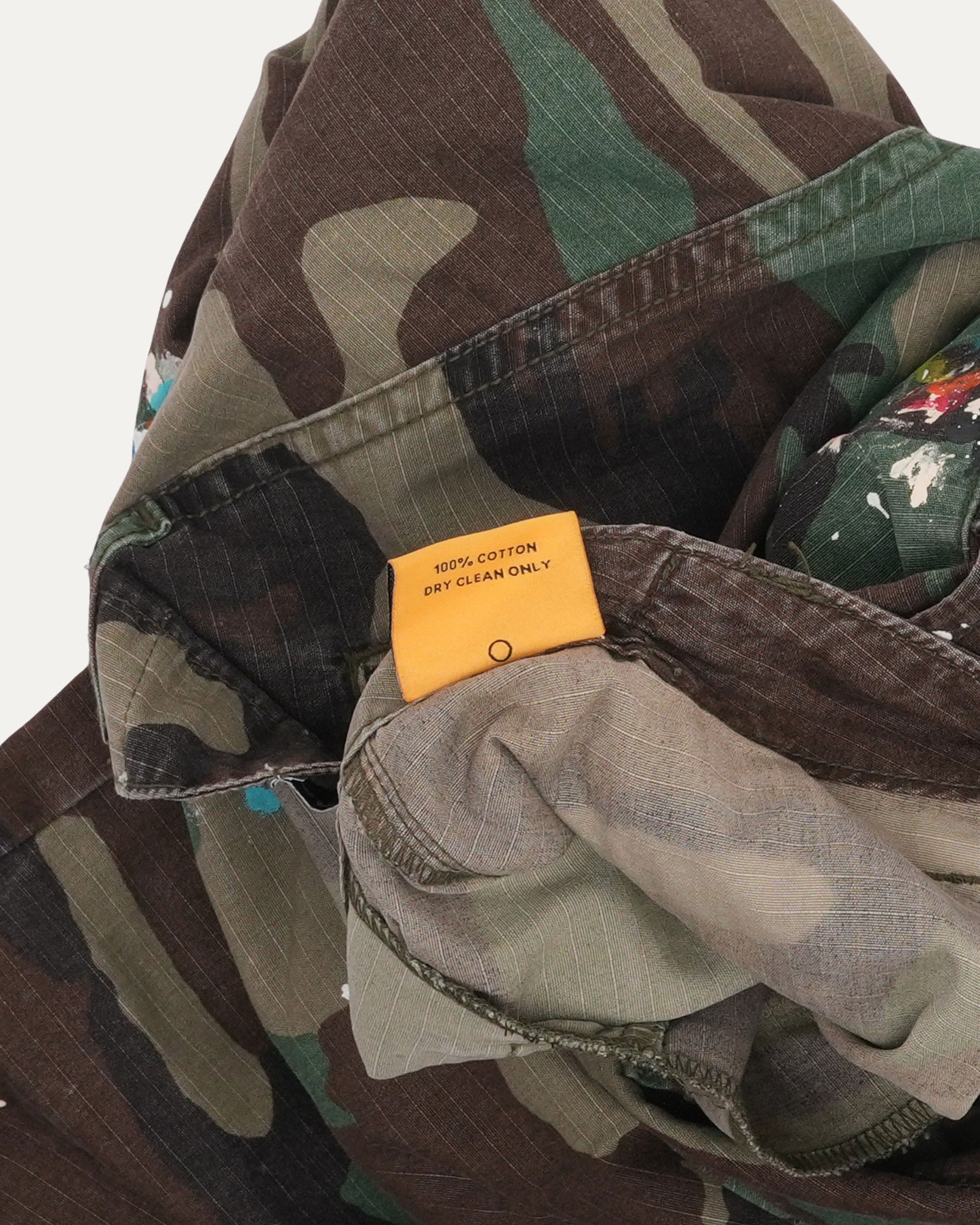 Camouflage LA Flare Cargo Pants