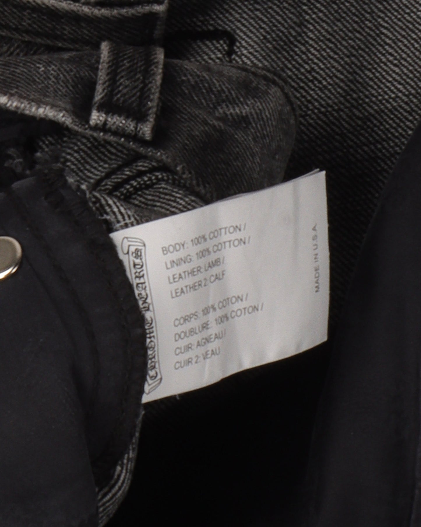 Multicolor Cross Patch Jeans