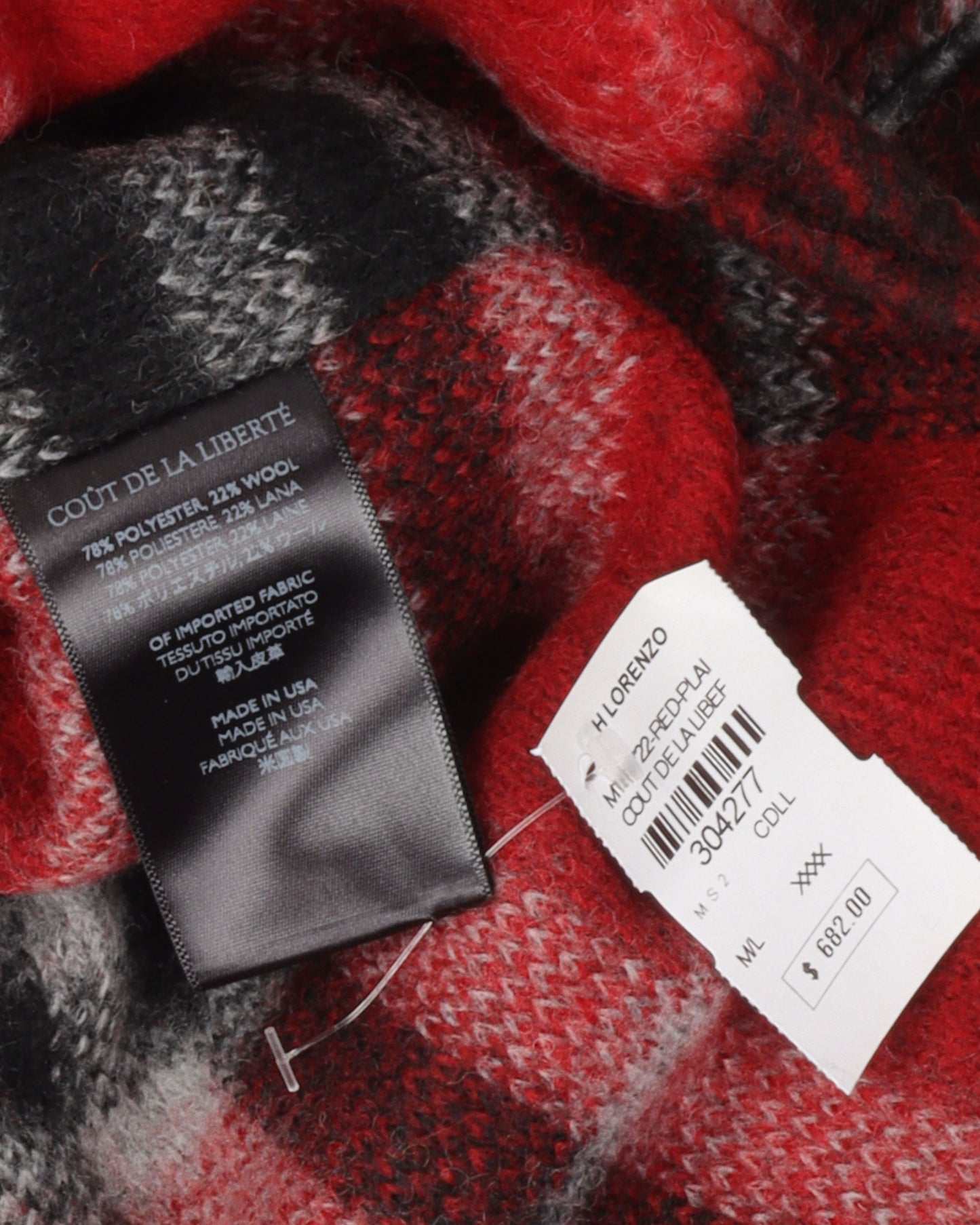 Fuzzy Flannel Shirt