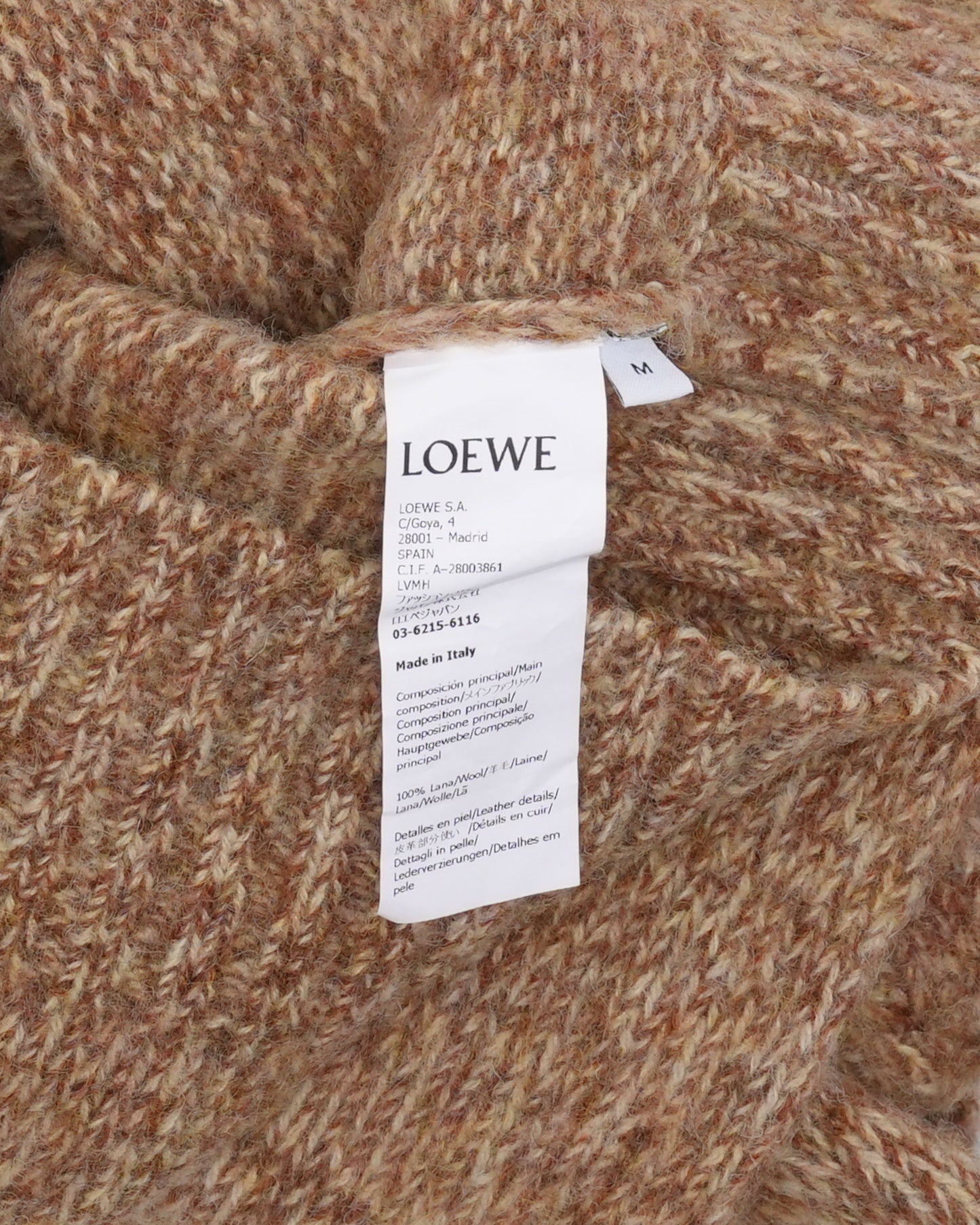Cropped Wool Sweater