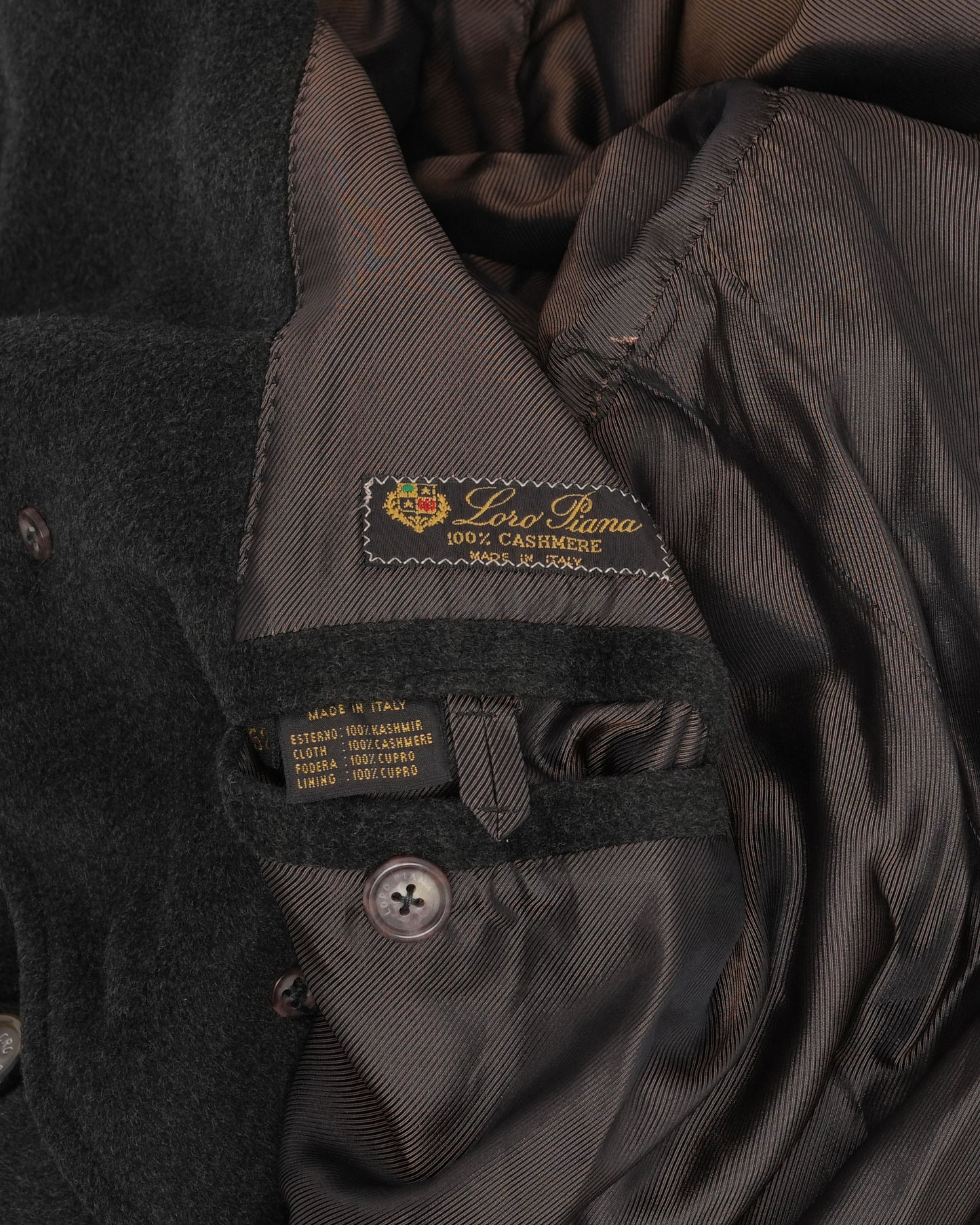 1993 Cashmere Overcoat