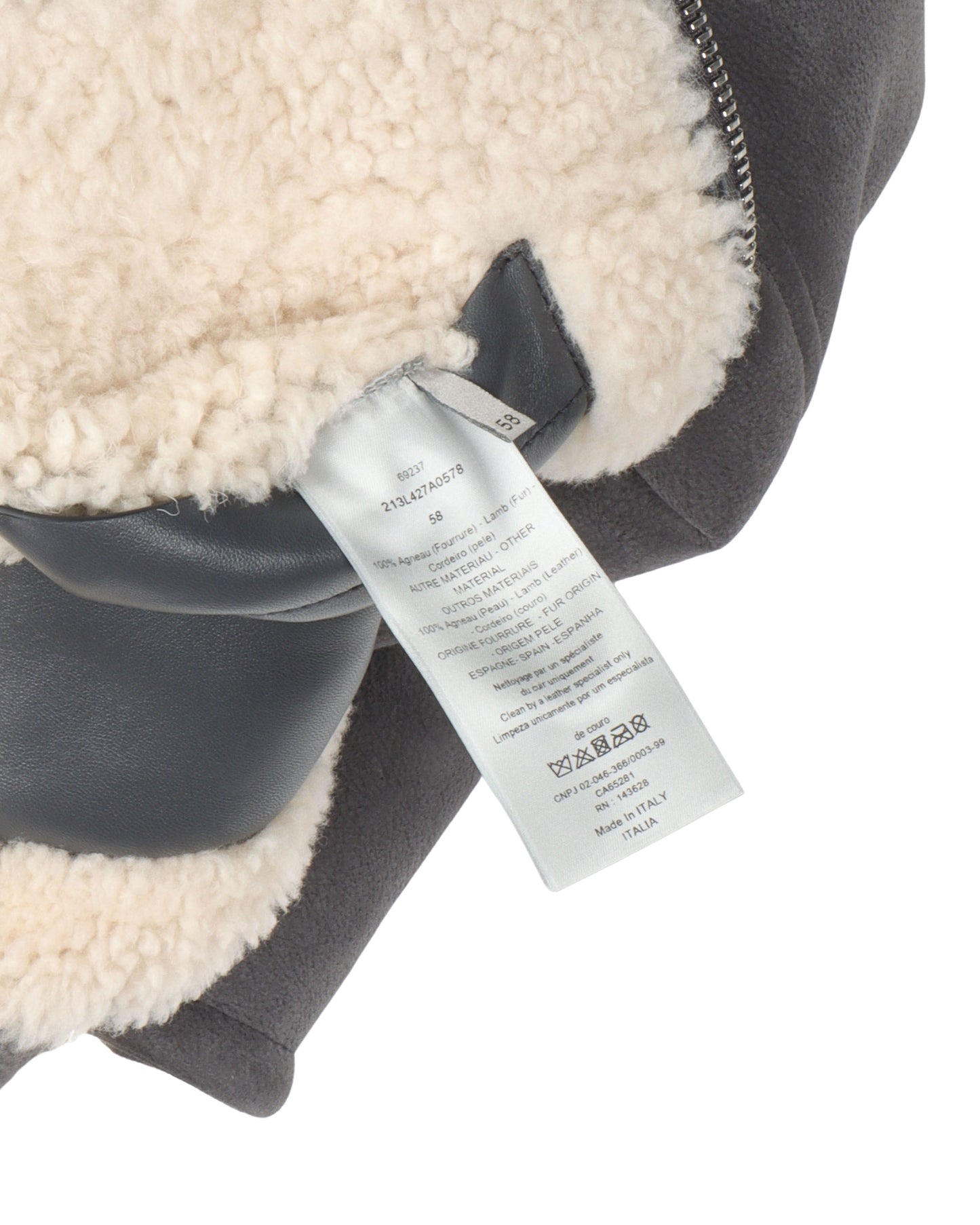 Shearling Leather Jacket