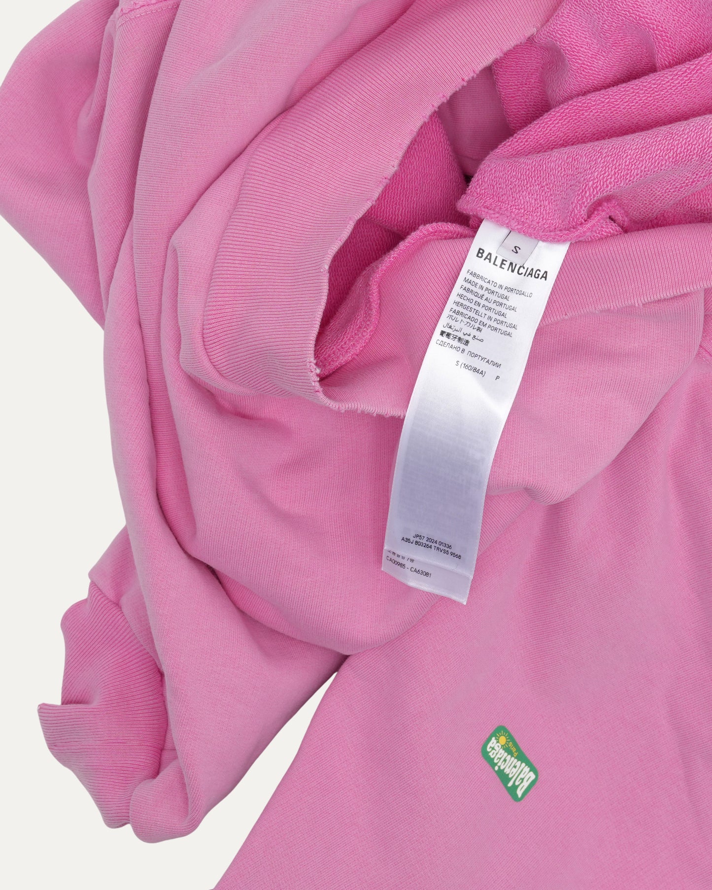 Fruit Sticker Zip Up Hoodie