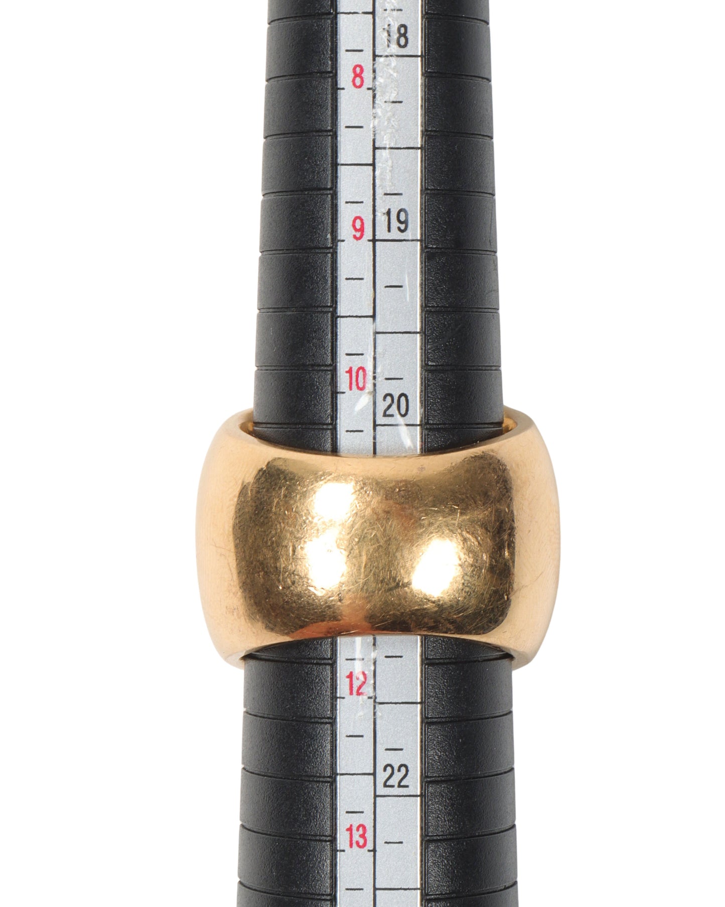 22k Gold & Diamond Oval Cross Ring