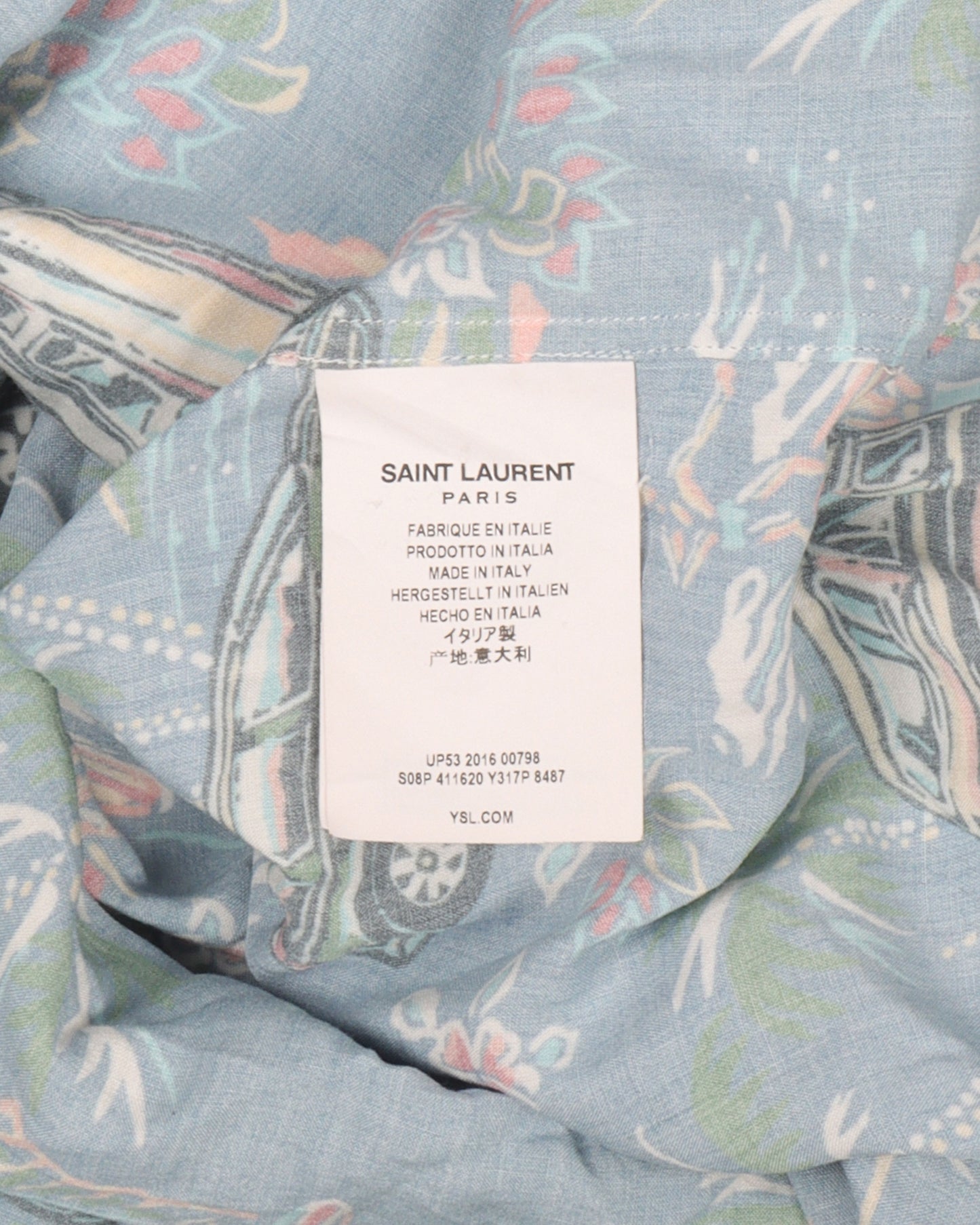 Hawaiian Long Sleeve Shirt