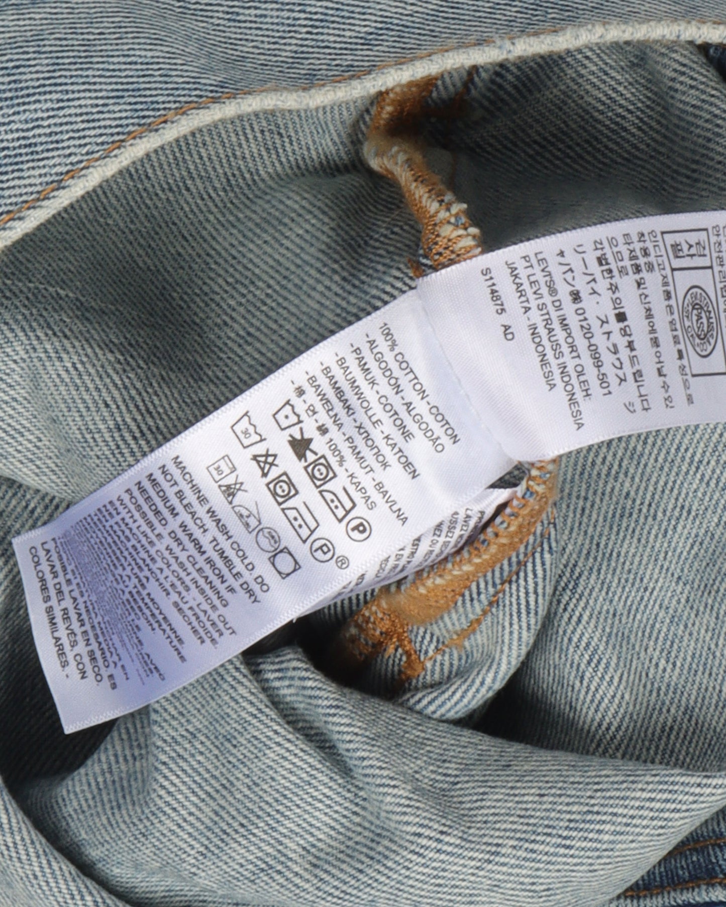 Levi's Cotton Wreath Denim Jacket