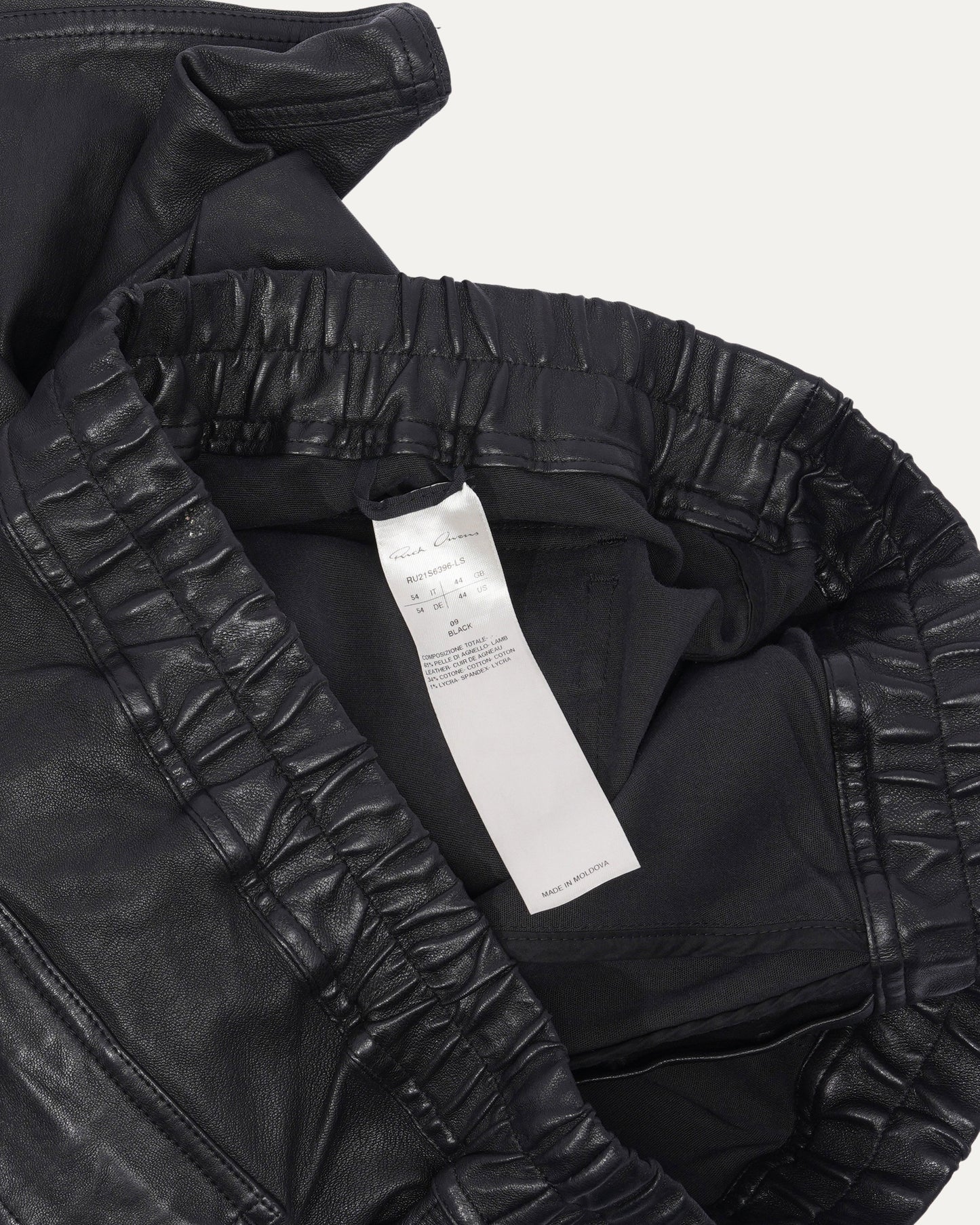 SS21 Phlegethon Leather Cargo Shorts