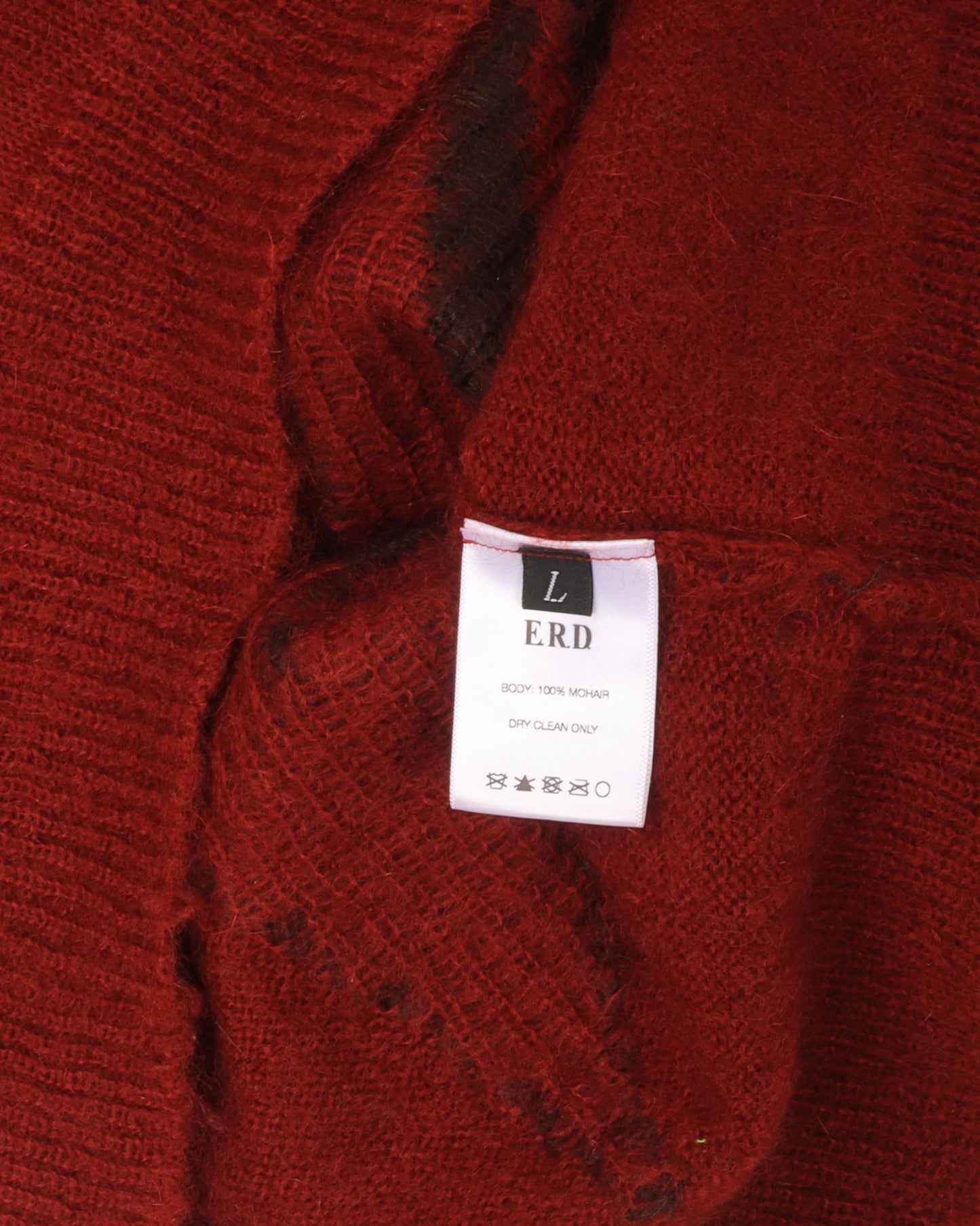 AW22 Intarsia-Knit Mohair Sweater