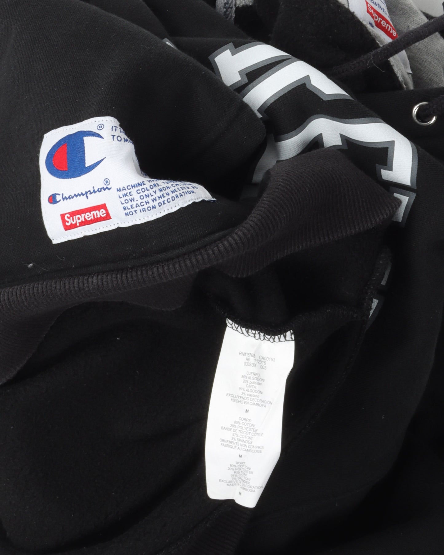 SS17 Champion Hooded Sweatshirt