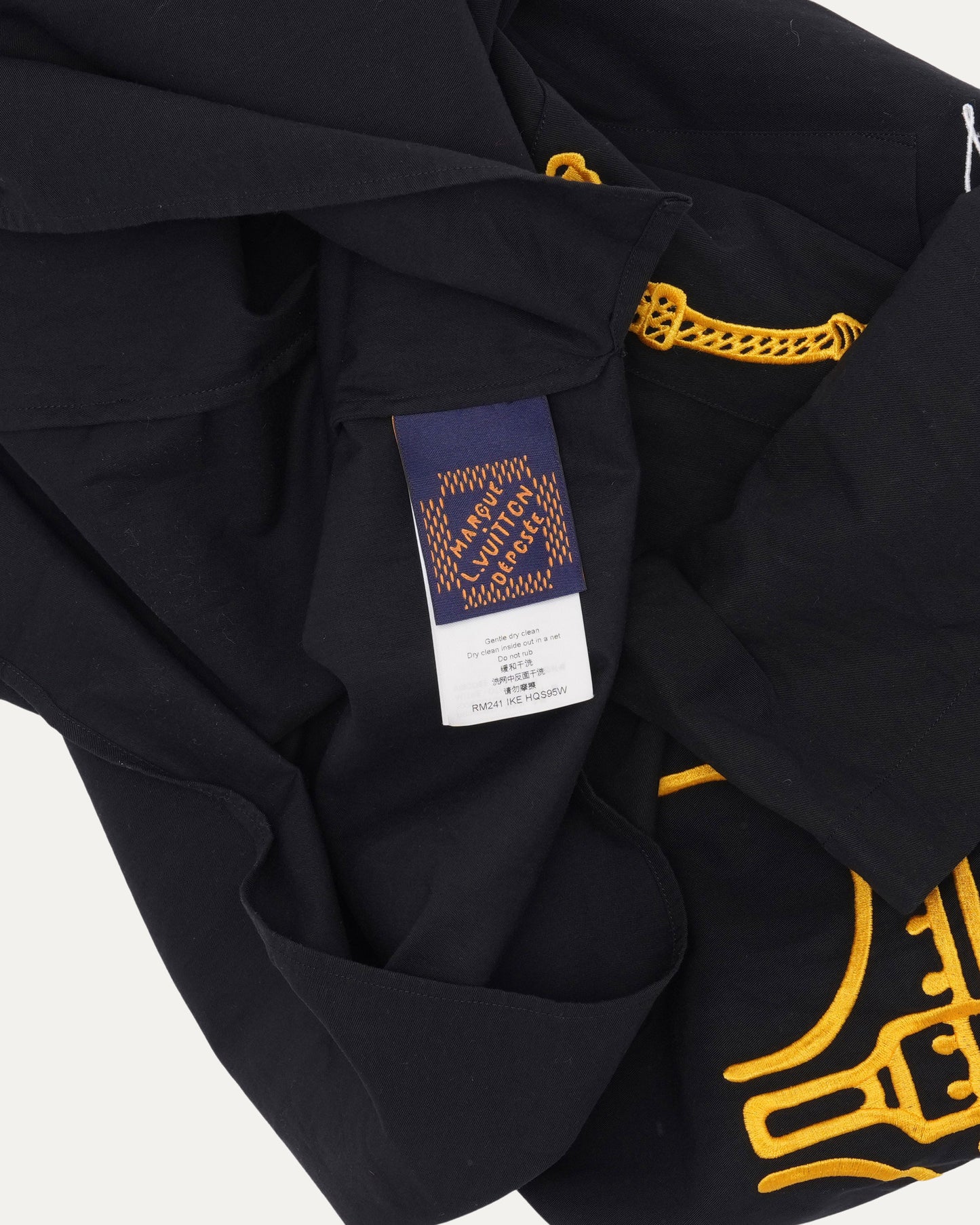 Open Collar Short Sleeved Cotton Shirt