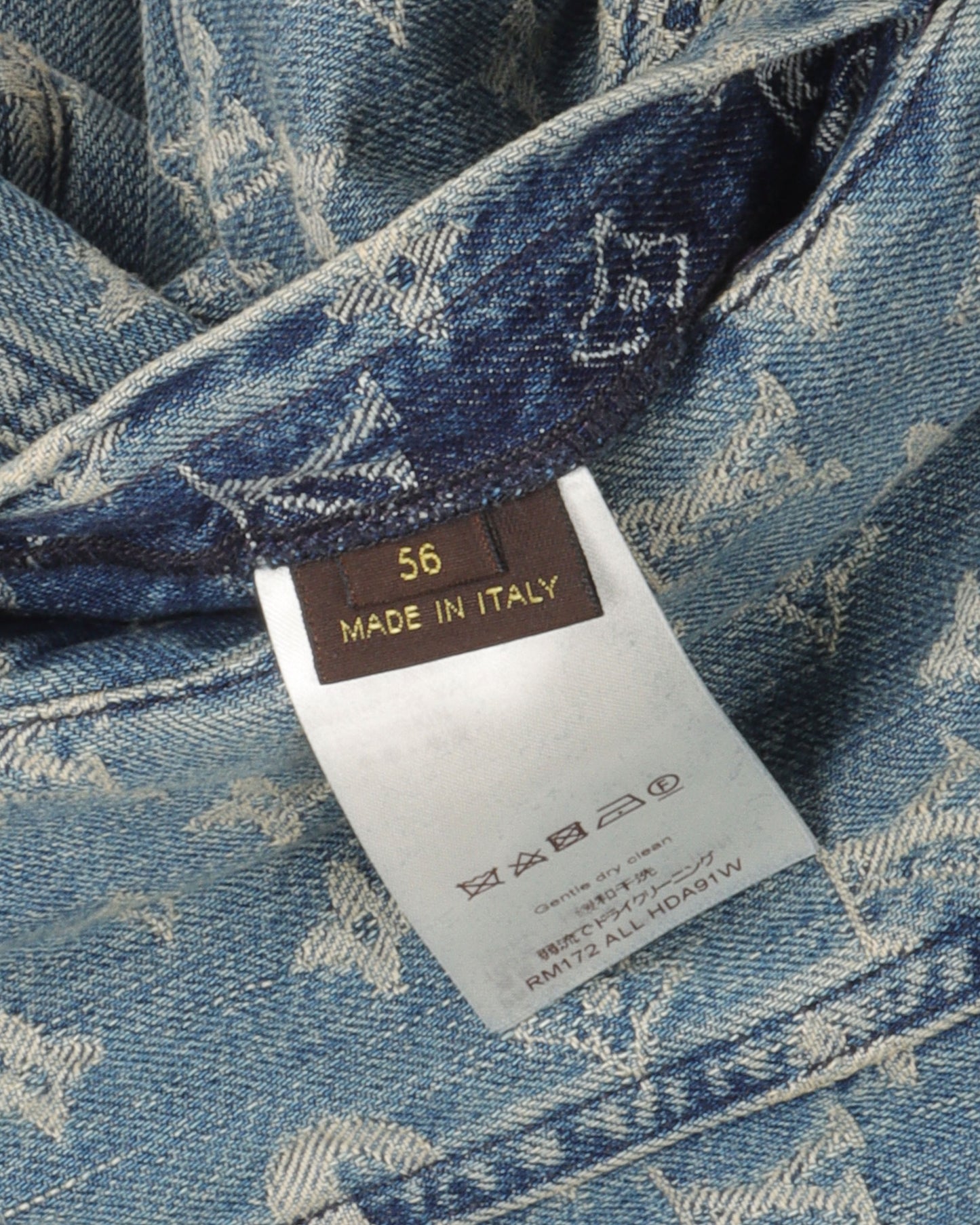 Supreme Monogram Denim Trucker Jacket