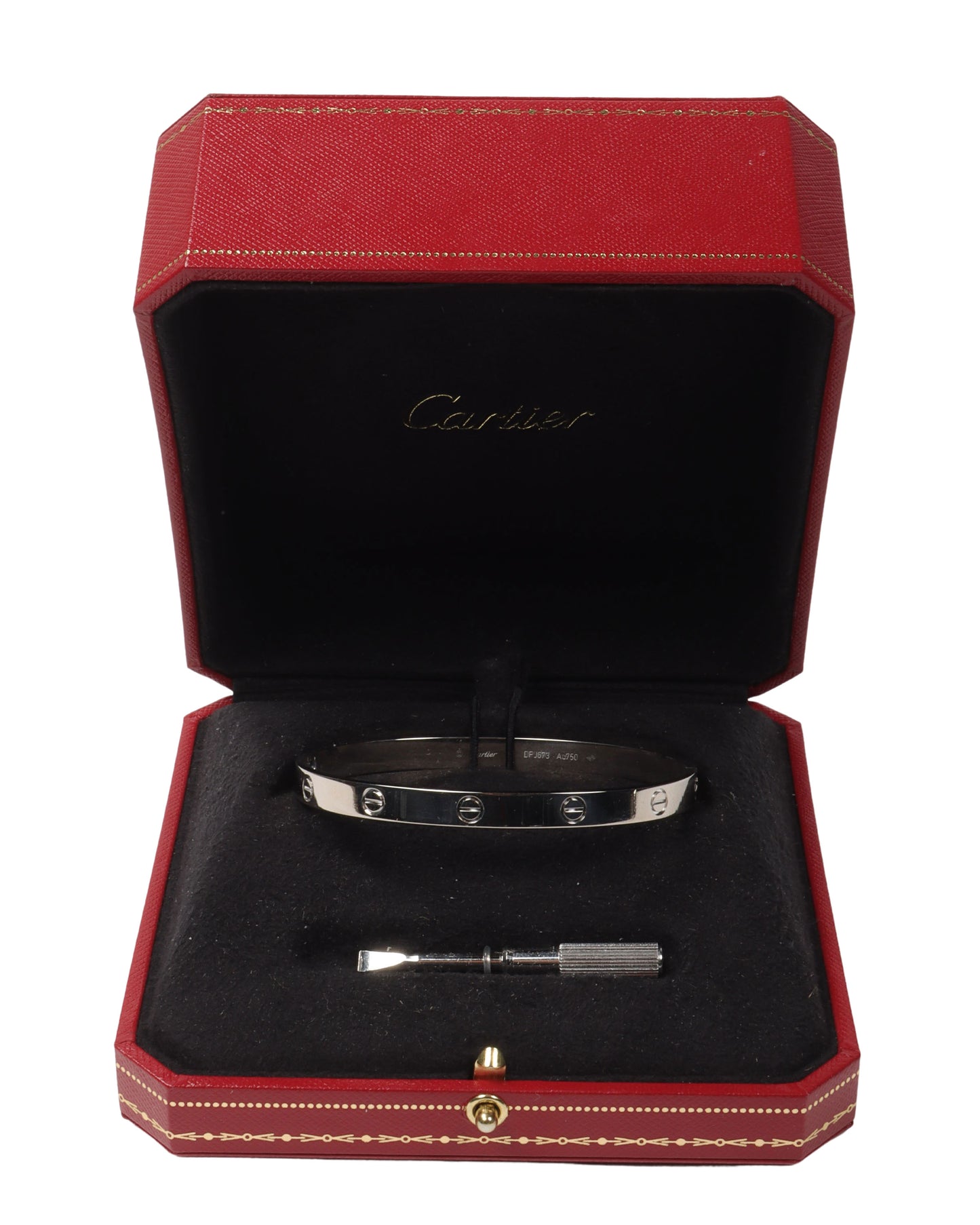 White Gold Love Cartier Bracelet