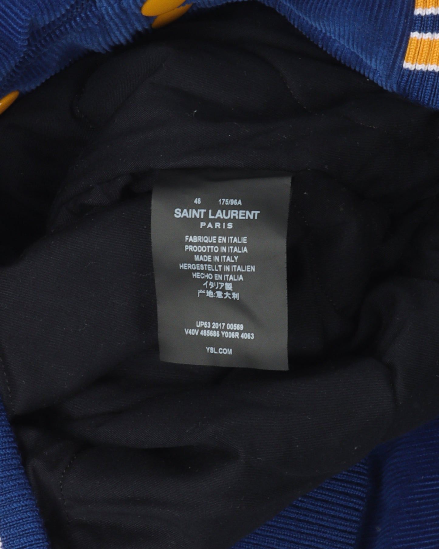 Corduroy Varsity Jacket